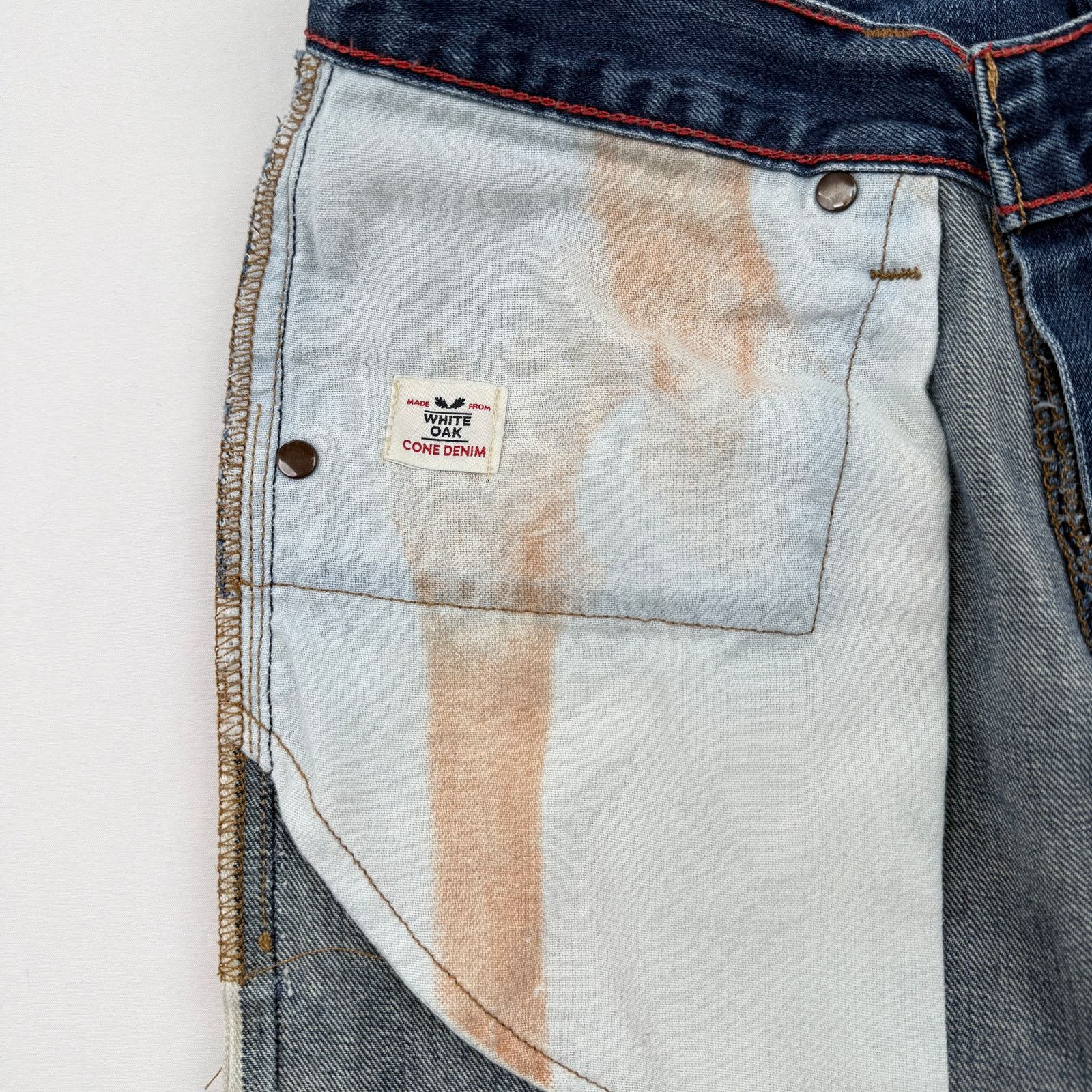 Raleigh Denim Raleigh Denim Straight Selvedge Jeans 33 Made in USA Size 33" - 14 Thumbnail