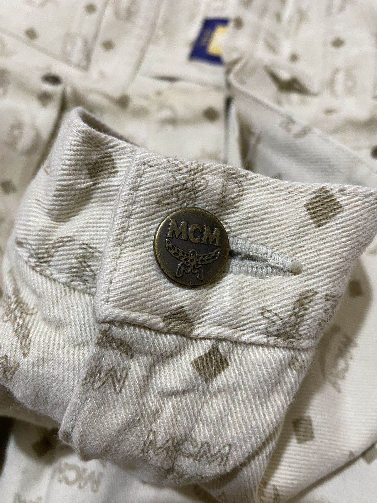 MCM MCM Monogram Jeans Denim Size 29" - 5 Thumbnail