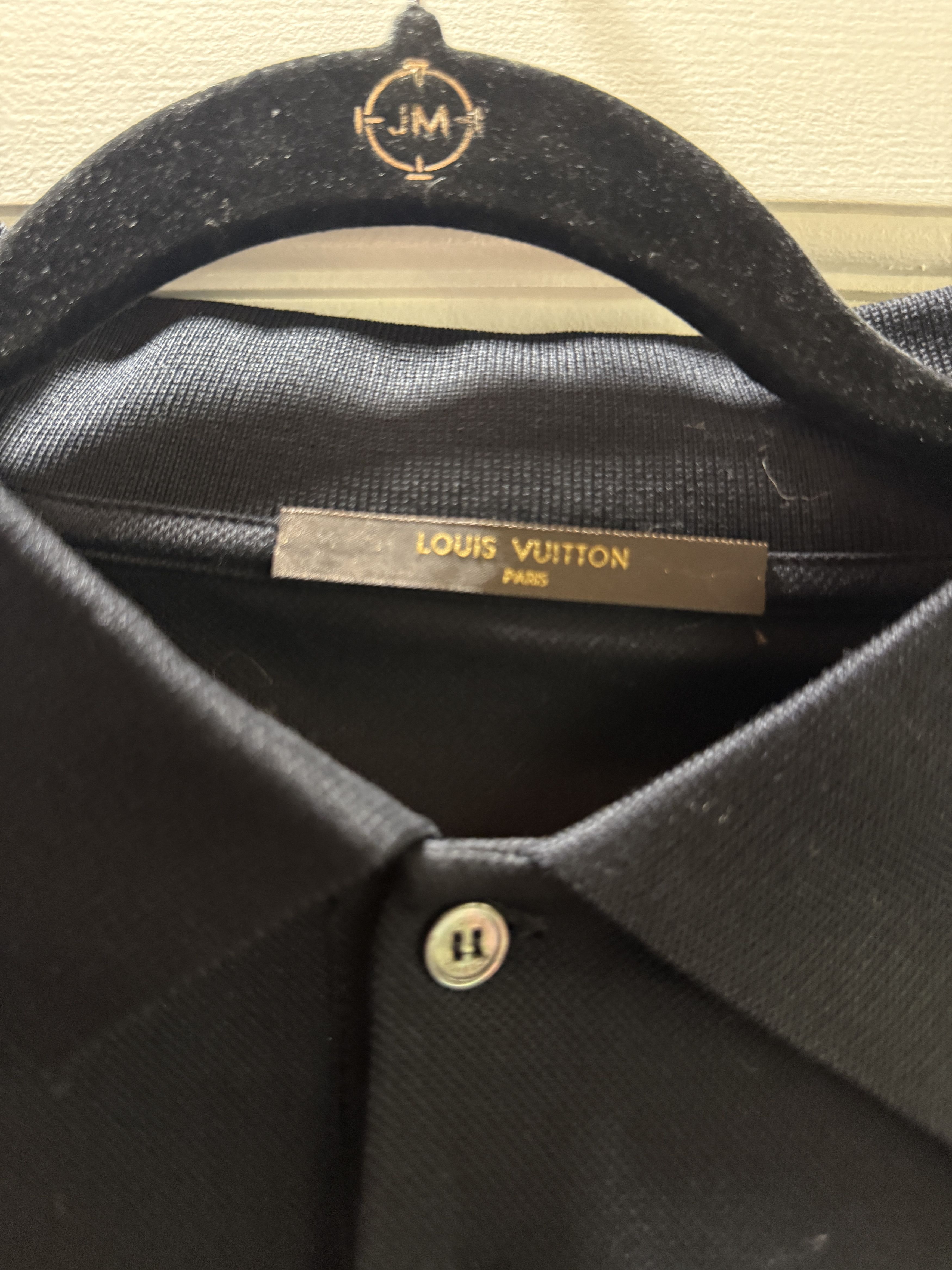 Louis Vuitton Louis Vuitton Polo Black Size XXL Size US XXL / EU 58 / 5 - 3 Thumbnail