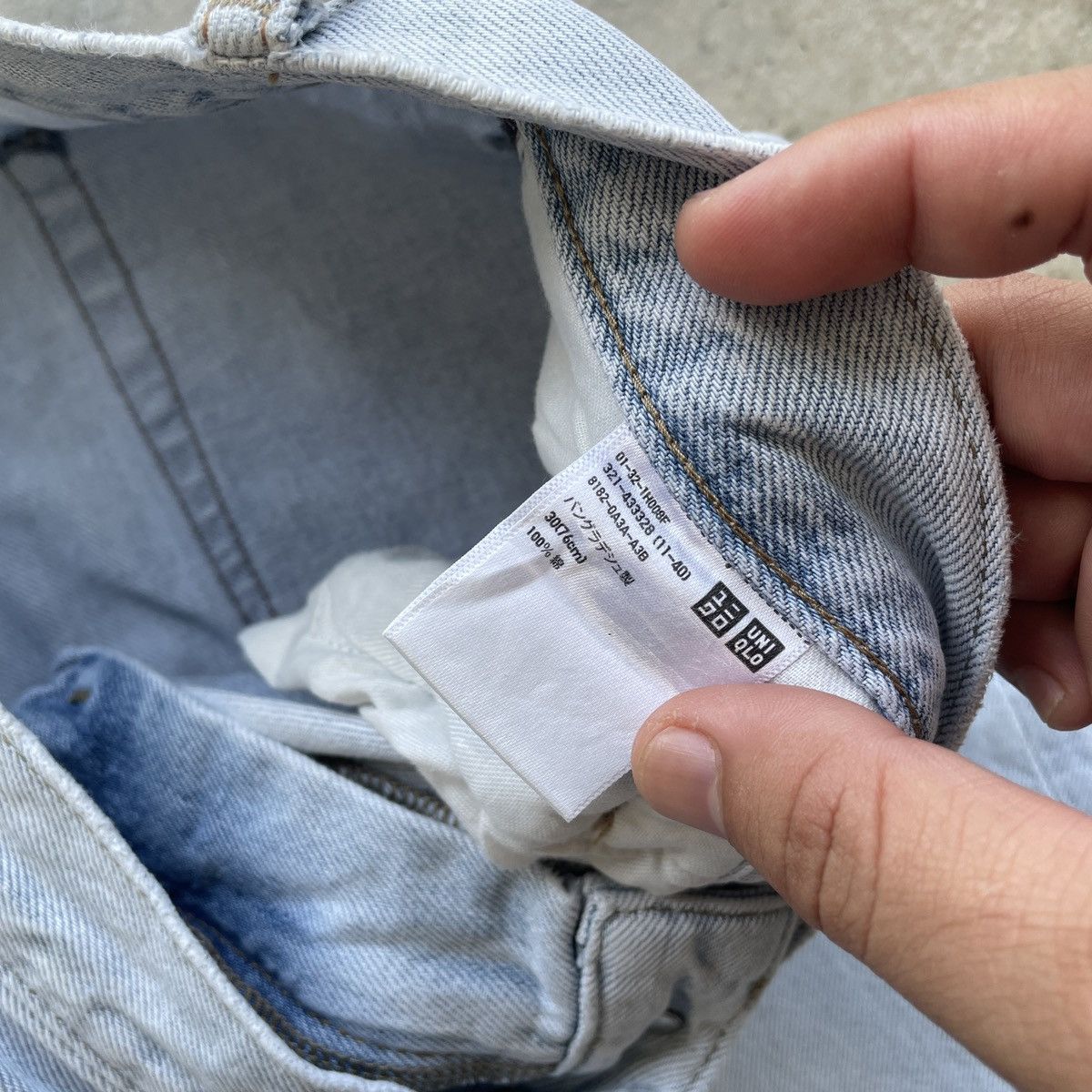 Japanese Brand W31💥 Vintage Japanese Light Wash Jeans Distressed Pants Size US 31 - 7 Thumbnail