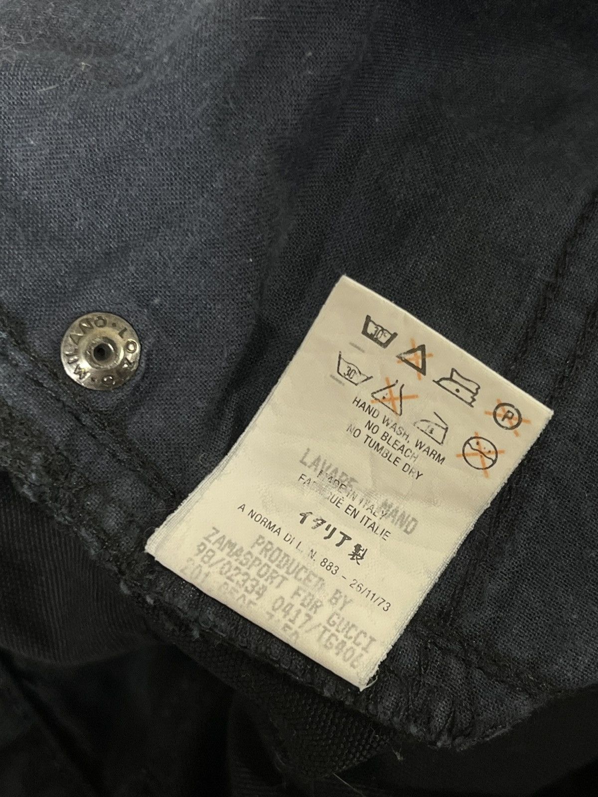Gucci Gucci Black Trouser By Tom Ford Era Collection Size 26" / US 2 / IT 38 - 4 Thumbnail