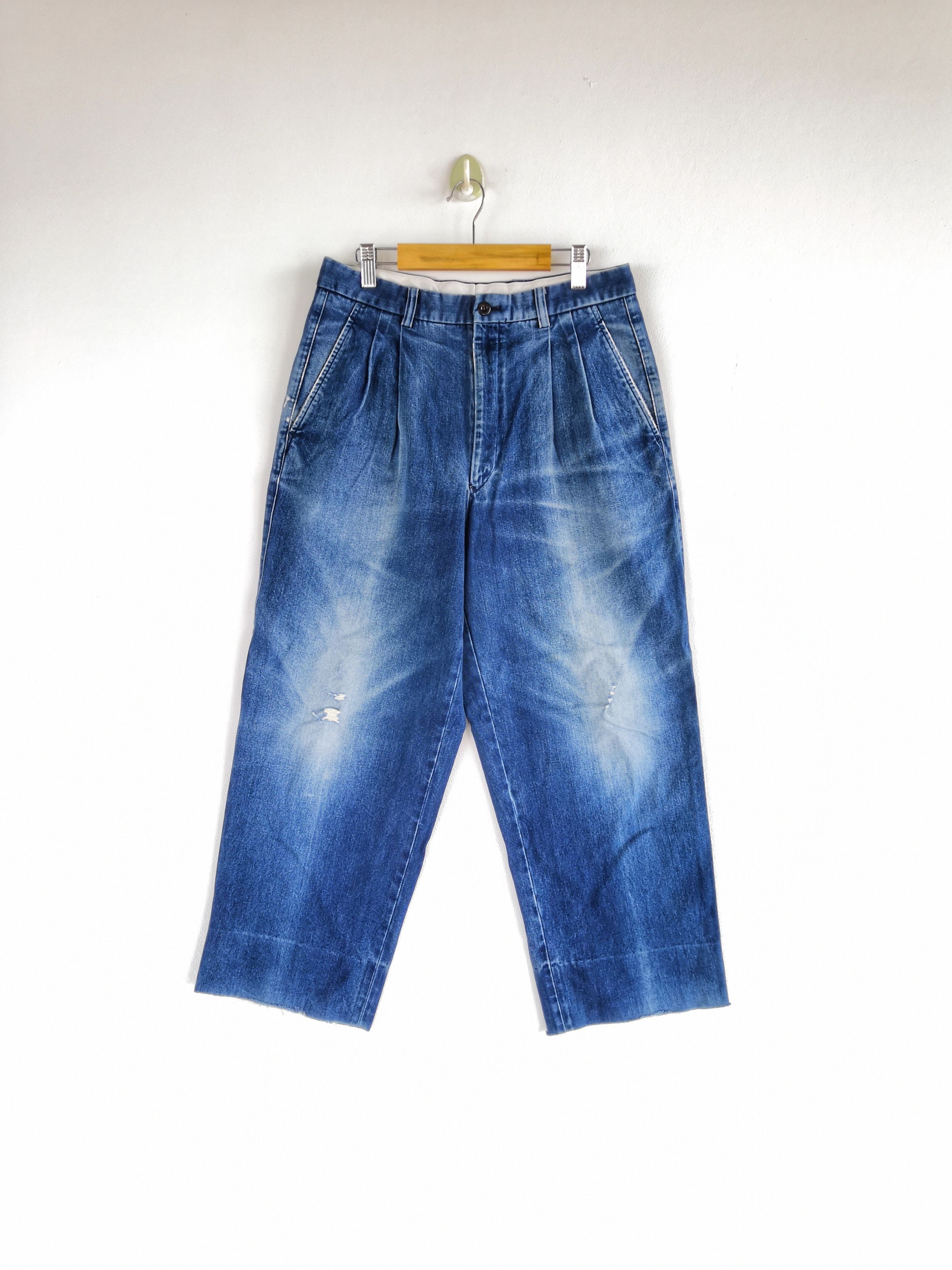 Burberry Vintage Burberry Trousers Burberry's Cut Off Pants Trousers Size 28" / US 6 / IT 42 - 1 Thumbnail