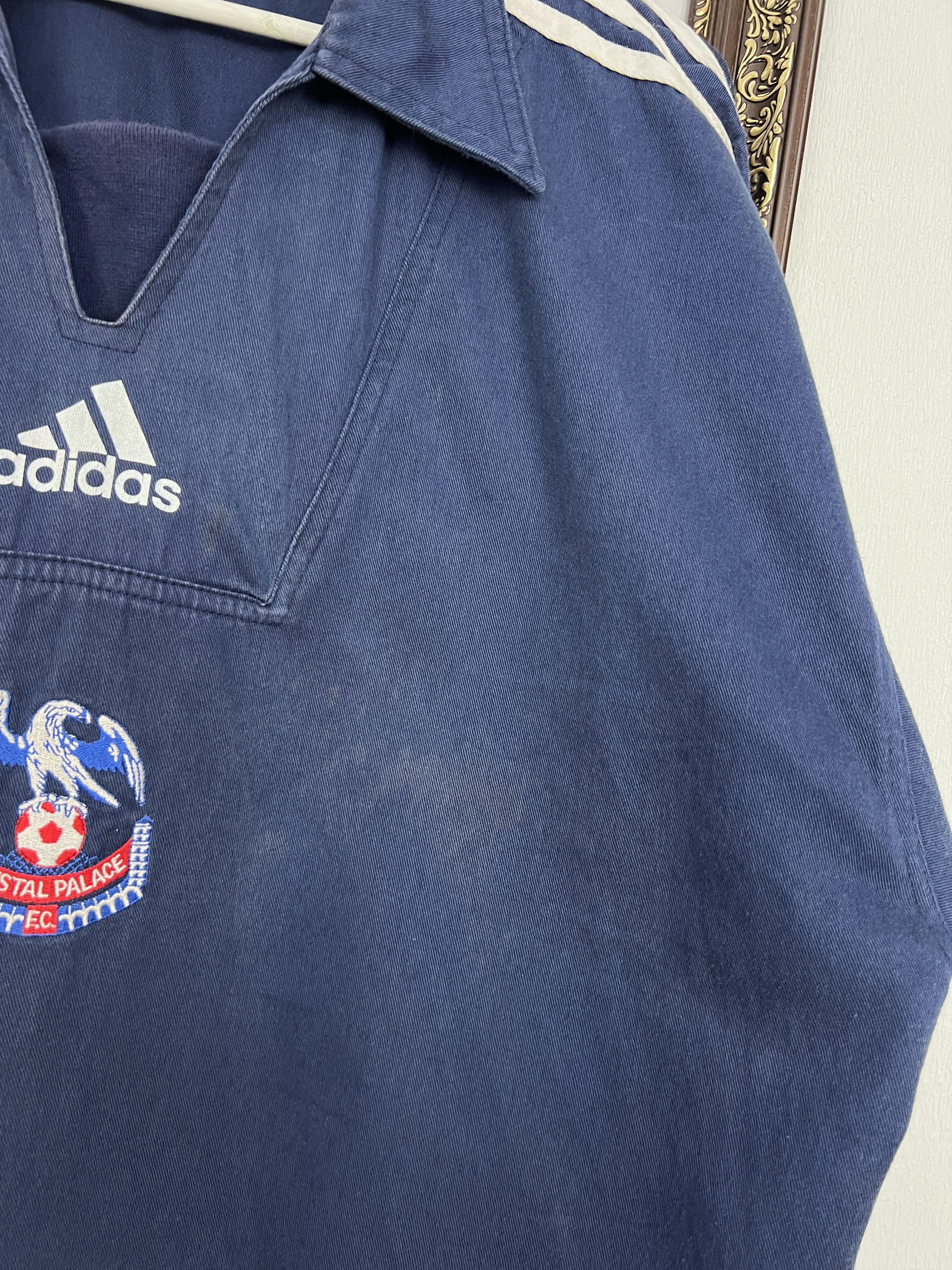 Adidas Vintage 90's Adidas Crystal Palace Football Jacket Soccer Size US M / EU 48-50 / 2 - 9 Thumbnail