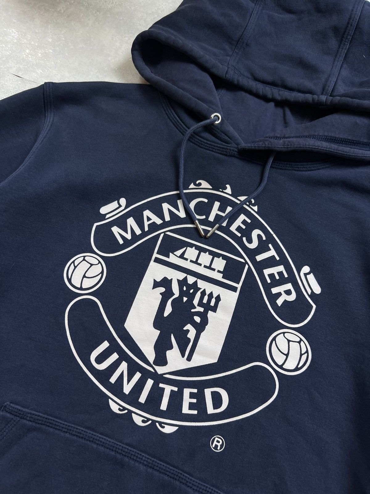 Nike 00s Nike Manchester United Vintage Y2K Oversized Hoodie Size US M / EU 48-50 / 2 - 4 Thumbnail