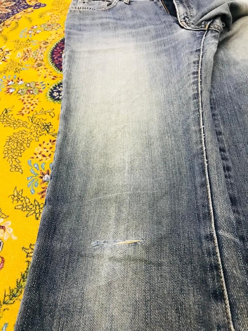 Edwin 💥Flare💥VINTAGE EDWIN 503 DISTRESSED DENIM Size 30" / US 8 / IT 44 - 11 Thumbnail