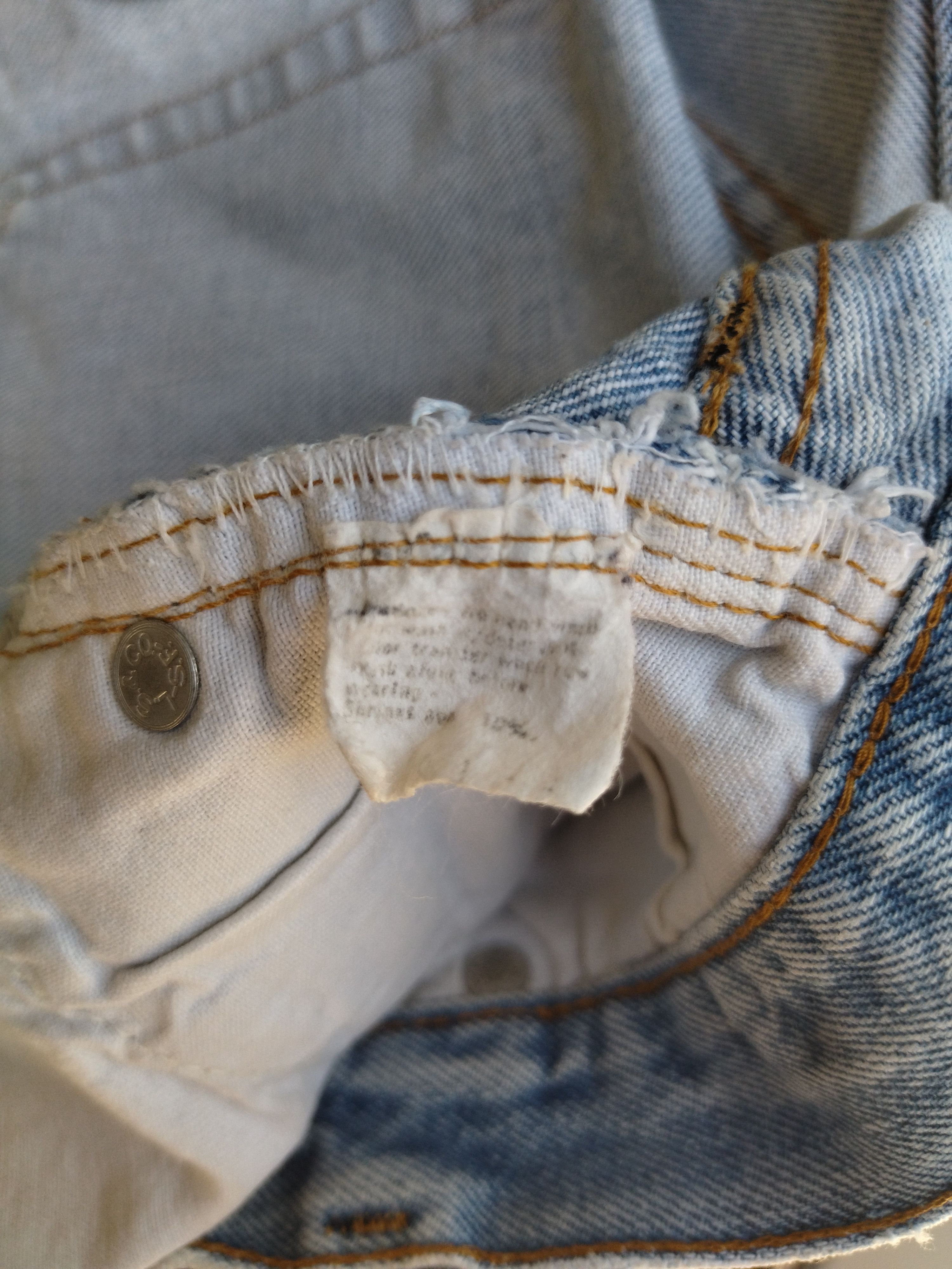 Levi's Vintage Levis 501 Distressed 70s and 80s made in USA size 28 Size 28" / US 6 / IT 42 - 22 Thumbnail