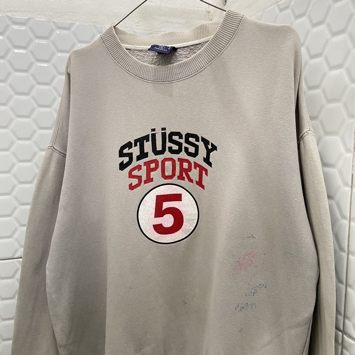 Stussy Vintage Stussy Sport Sweatshirts Size US M / EU 48-50 / 2 - 3 Thumbnail