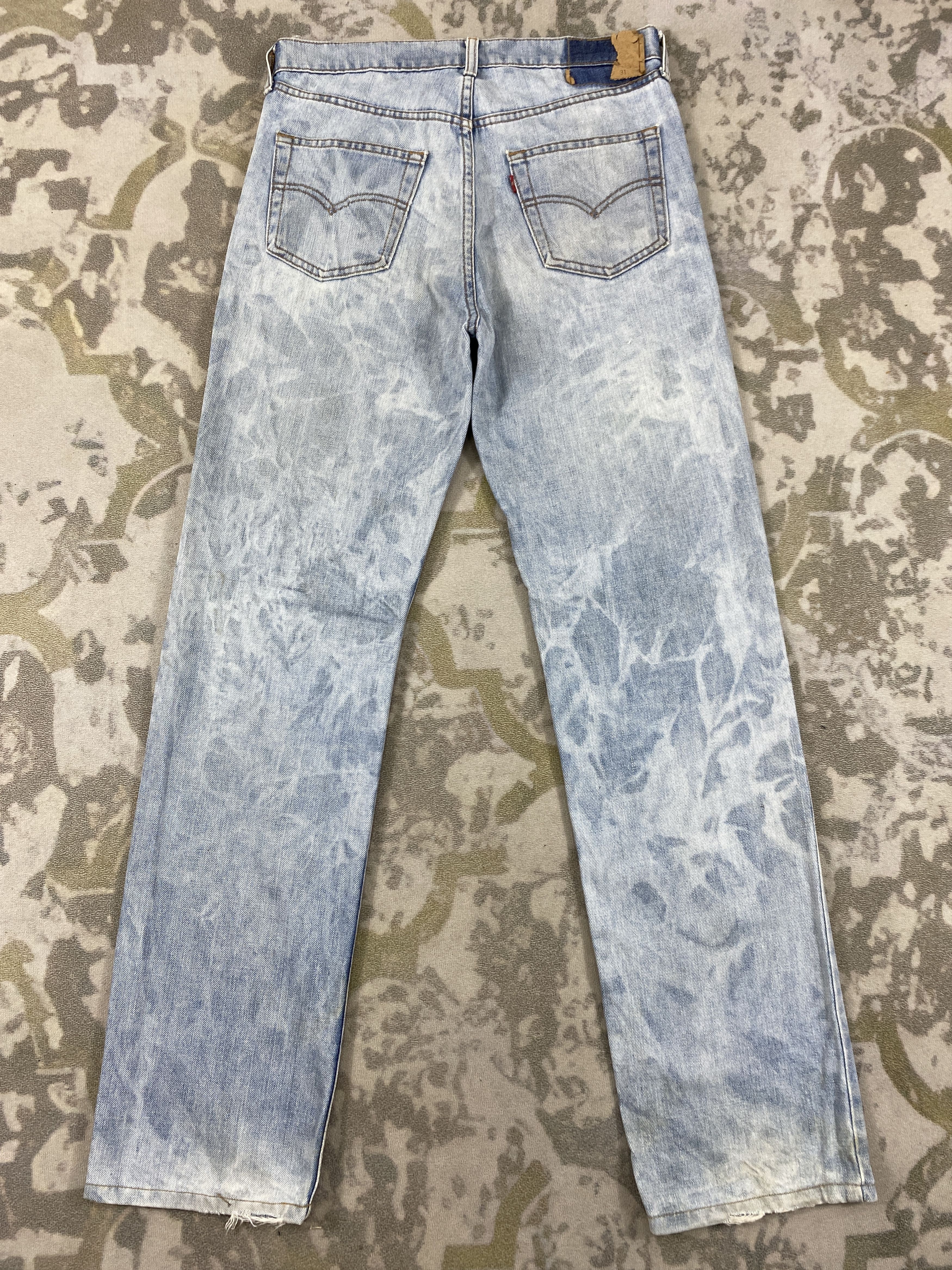 Levi's Distressed Blue Vintage Levi's 507 Jeans 31x31.5- JN3908 Size US 31 - 2 Thumbnail