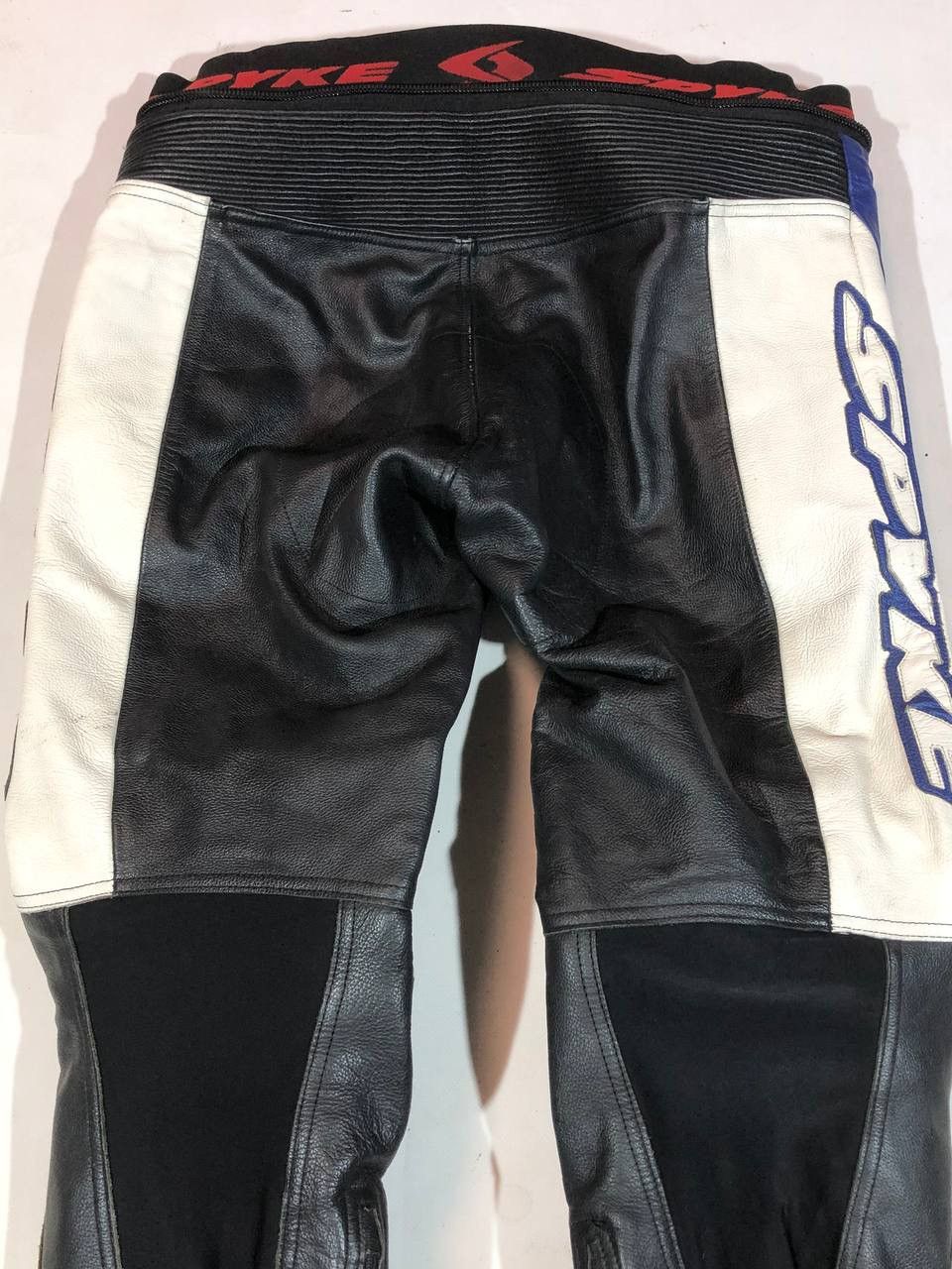 Leather Spyke Vintage Racing Motorcycle Leather Pants Size US 36 / EU 52 - 6 Thumbnail