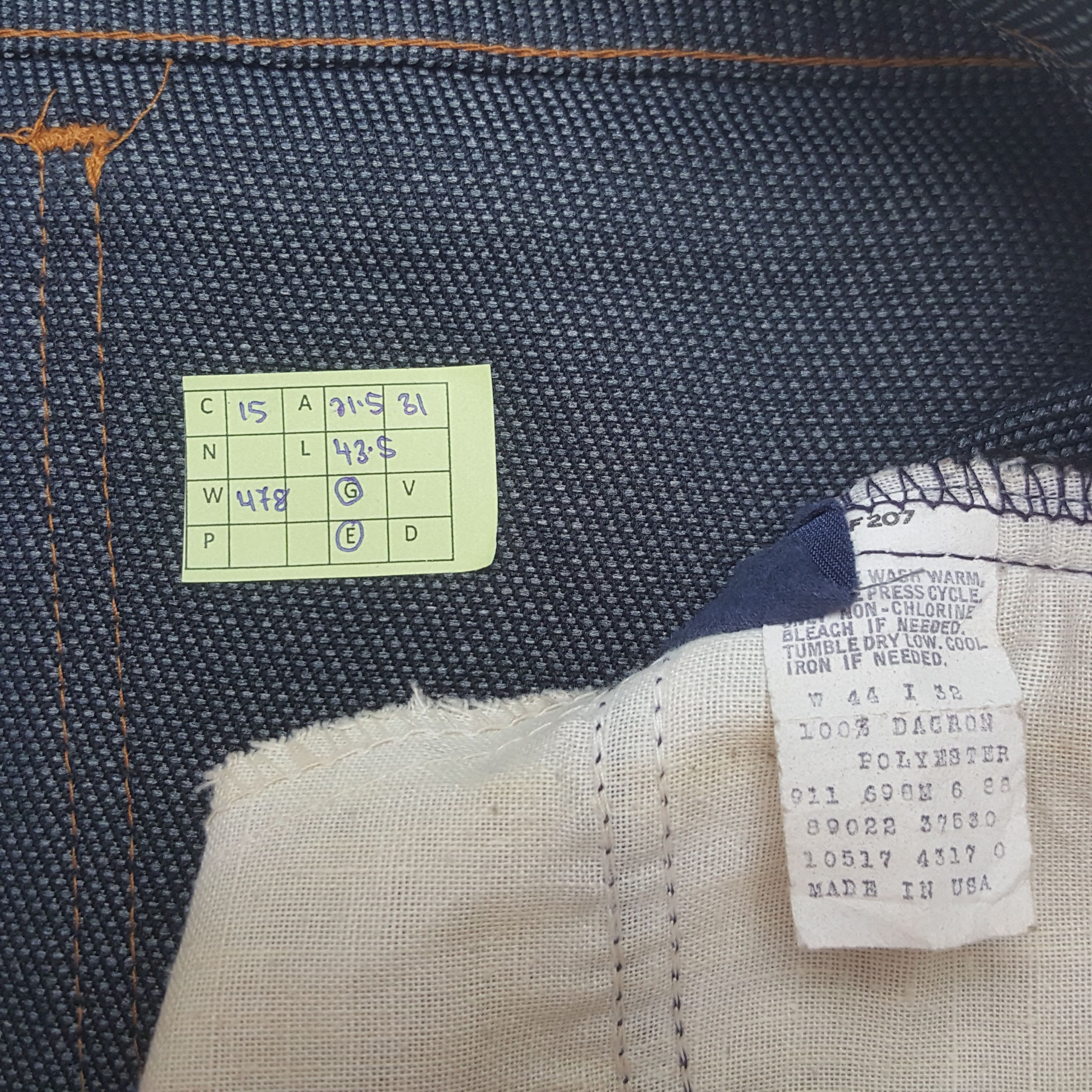 Levi's Vintage Levi's 517 American Brand Denim Jeans RR15 Size US 43 - 8 Thumbnail