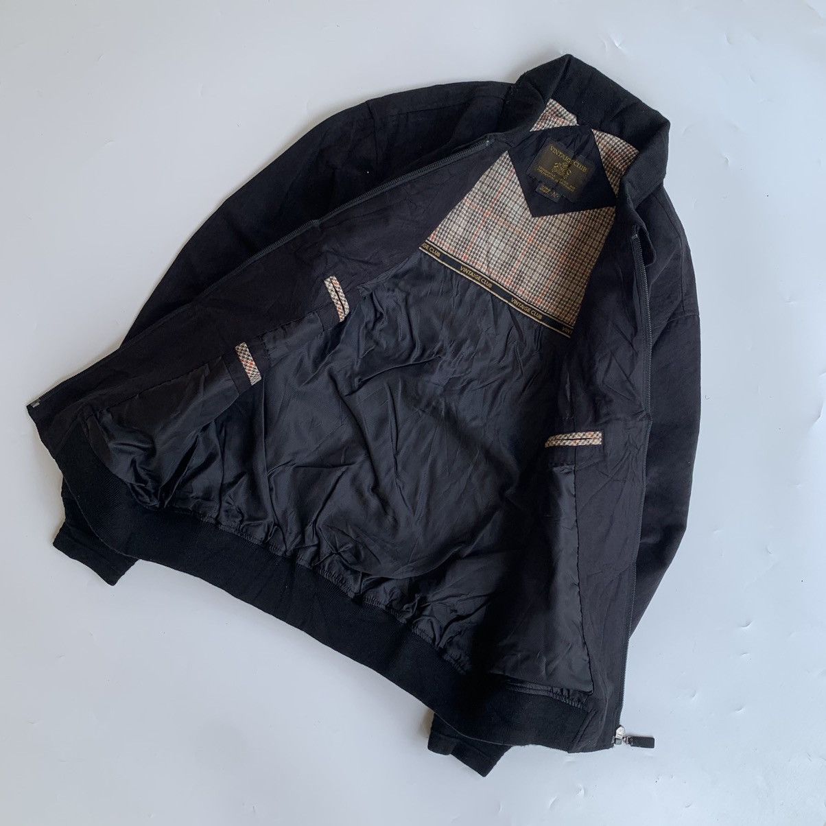 Japanese Brand × Vintage Casual flight suede zipper 90s jacket by Vintaige Club Size US M / EU 48-50 / 2 - 4 Thumbnail
