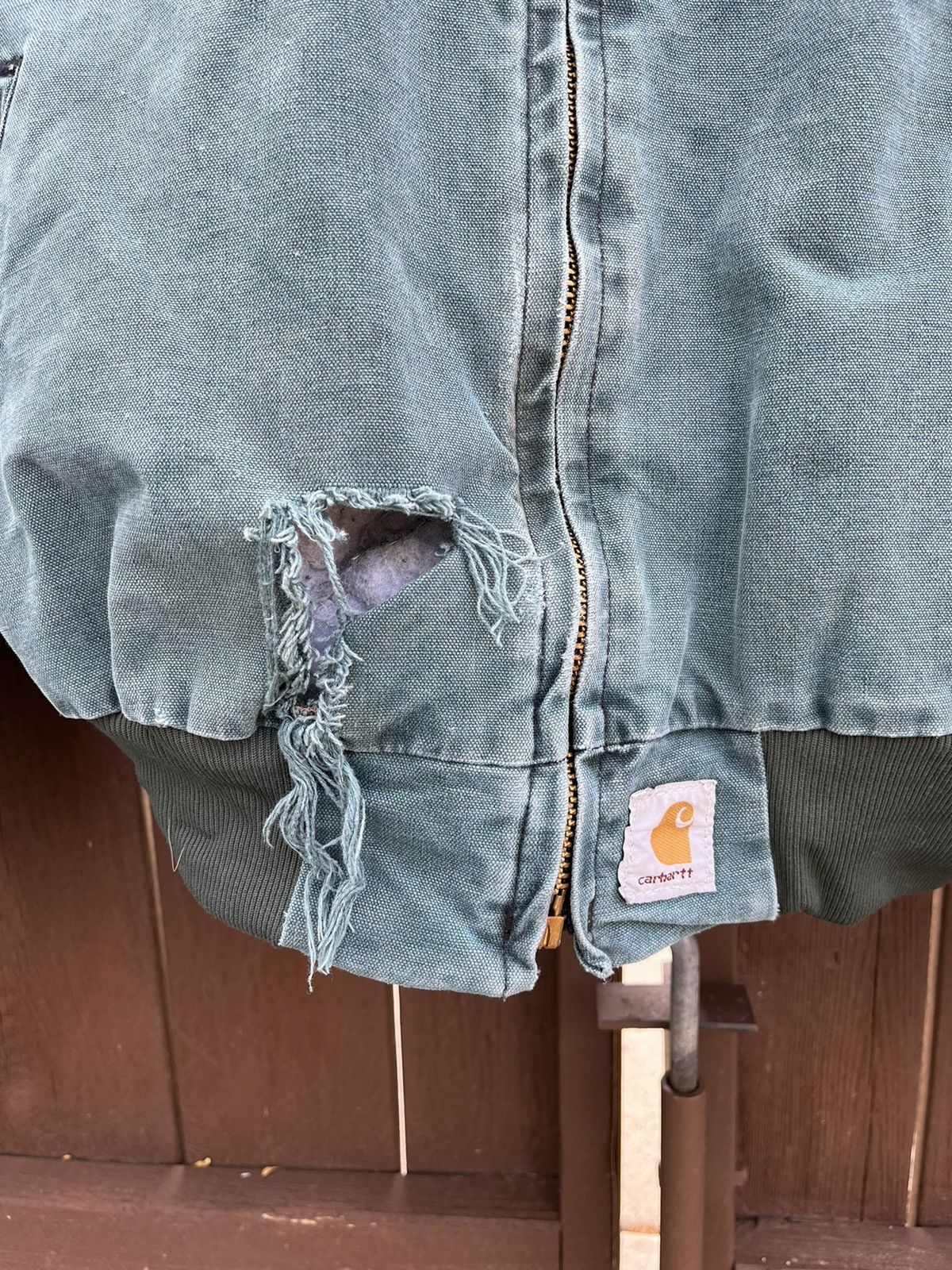 Carhartt vintage 90s carhartt work wear jacket Size US XXL / EU 58 / 5 - 2 Thumbnail