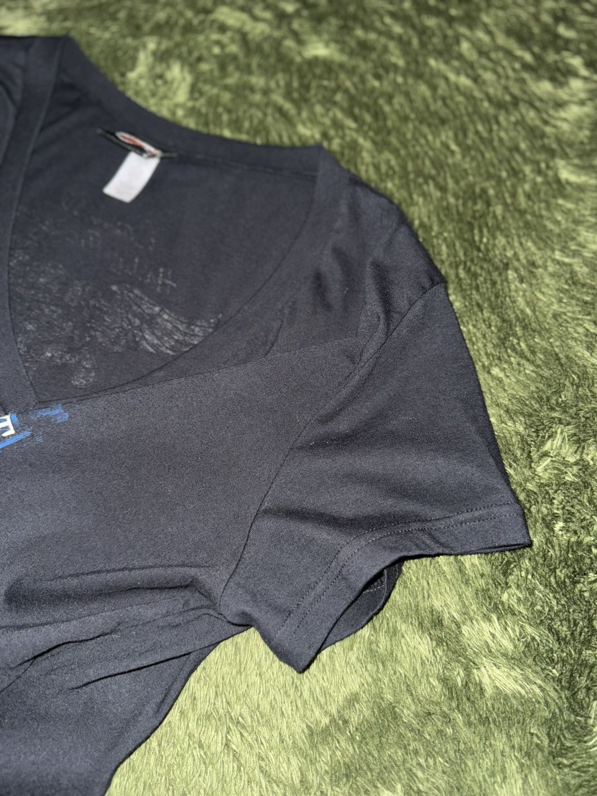 Harley Davidson [XXL] Harley-Davidson Cubic Logo Vintage V-Neck T-Shirt Size US XXL / EU 58 / 5 - 5 Thumbnail