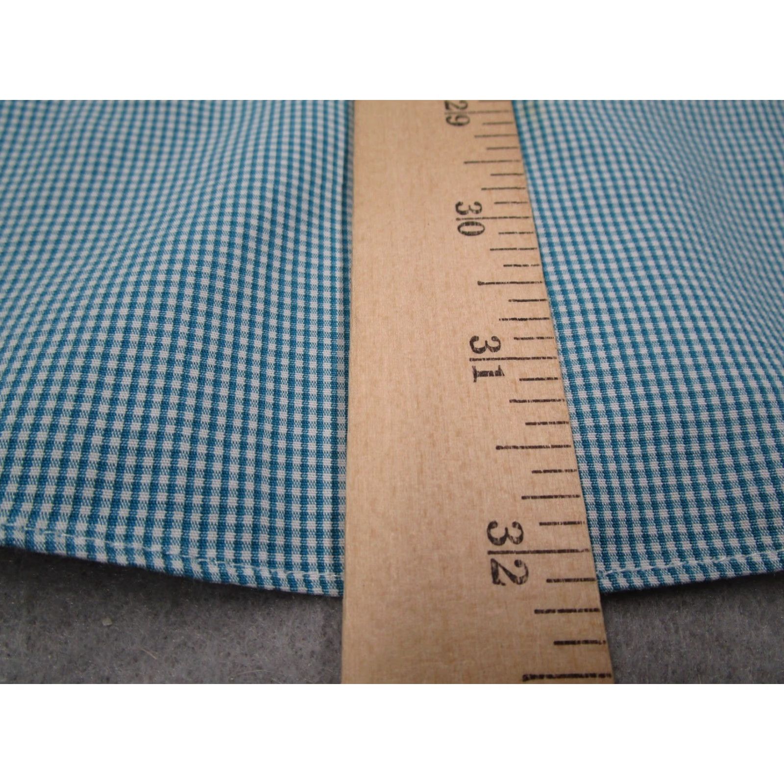 Brooks Brothers VINTAGE Brooks Brothers Dress Shirt Mens 15.5 34 Long Sleeve Green Check Business Casual Workwear 2010s Size 34R - 7 Thumbnail