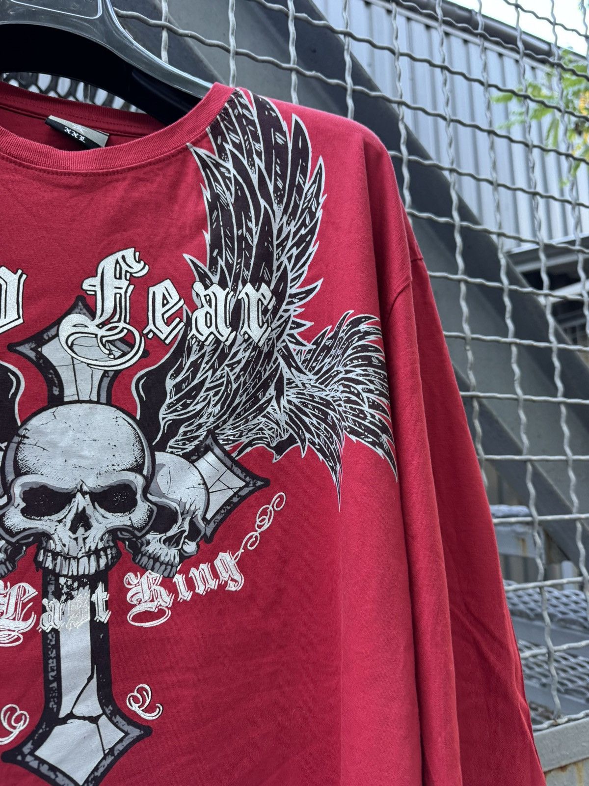 No Fear Vintage No Fear Affliction Wings Skull Long Sleeve Y2K Size US XXL / EU 58 / 5 - 5 Thumbnail