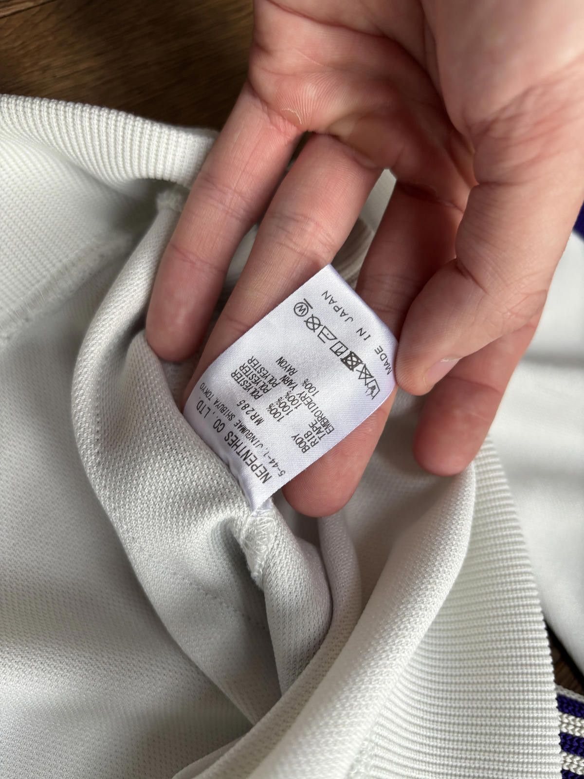Needles Needles Butterfly Logo Sweatshirt White XL Size US XL / EU 56 / 4 - 6 Thumbnail