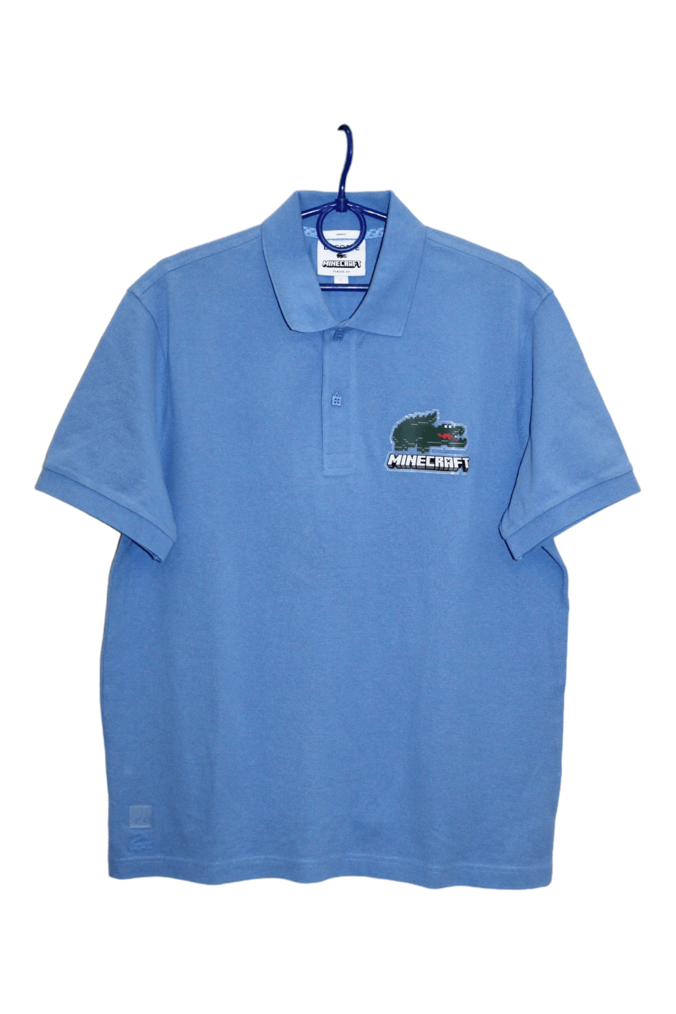 Lacoste Lacoste x Minecraft Classic Fit Big Logo Pique Polo Shirt Size US L / EU 52-54 / 3 - 1 Thumbnail