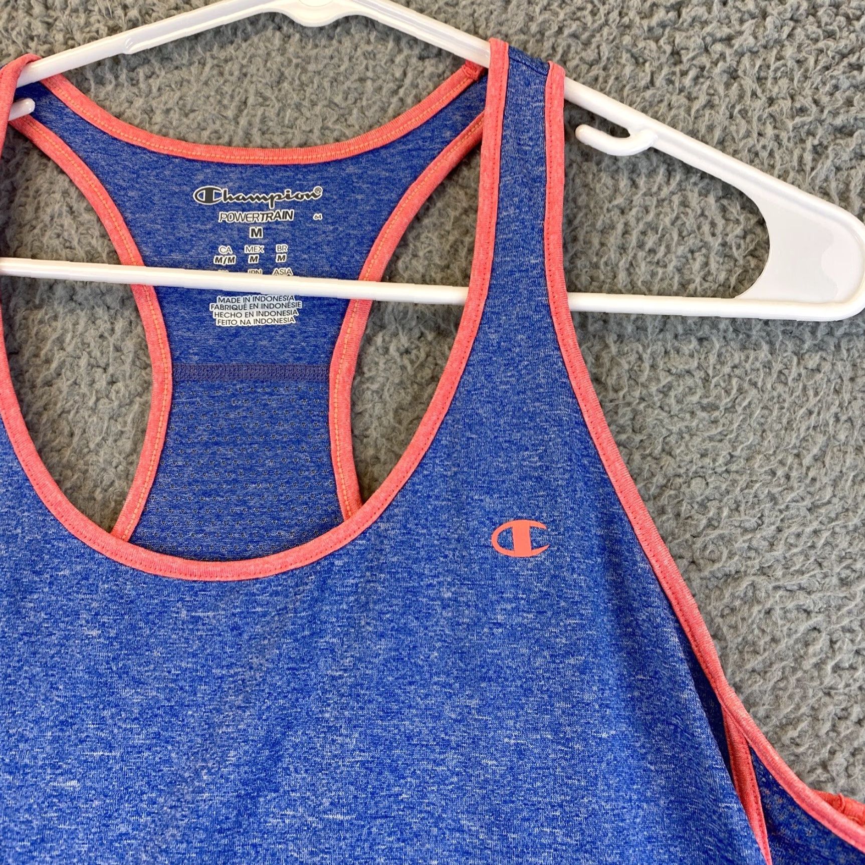 Champion Champion Basic Women’s Racerback Tank Top - Size M Blue Active Size M / US 6-8 / IT 42-44 - 2 Thumbnail