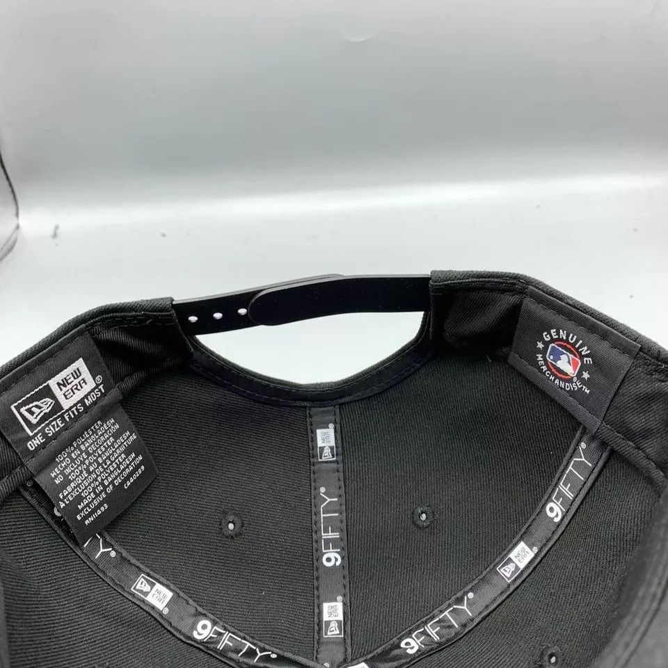 New Era Chicago White Sox Hat Men 9Fifty New Era MLB Snap Back Cap Size ONE SIZE - 5 Thumbnail