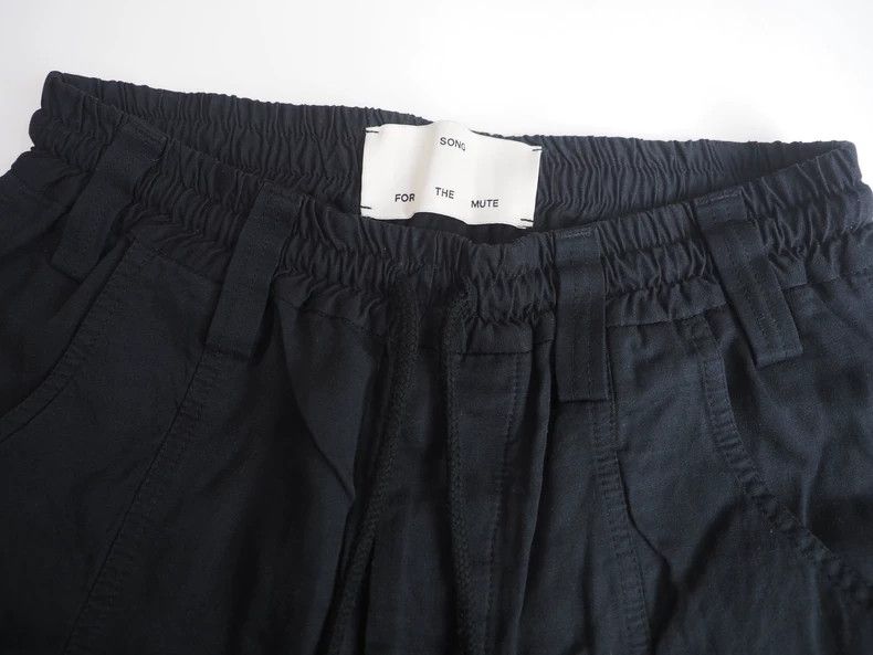 Song For The Mute Song For The Mute black ribbon trouser Size US 32 / EU 48 - 6 Thumbnail