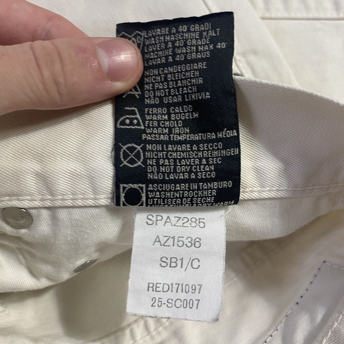 Stone Island Vintage Stone Island Jeans Size US 34 / EU 50 - 14 Thumbnail