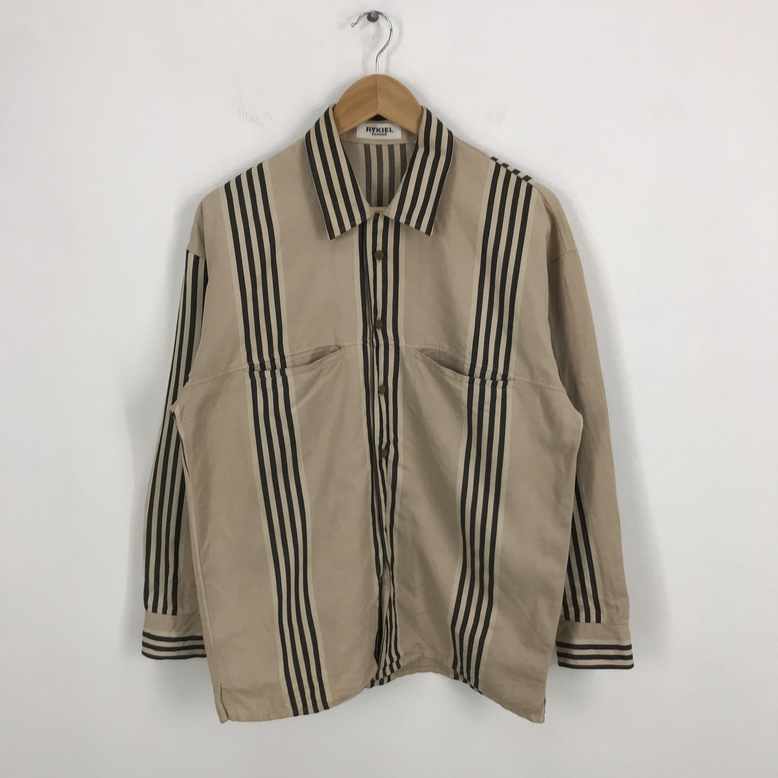 Rykiel homme made in Japan Striped button up shirt