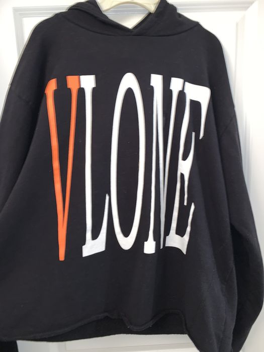 Vlone hotsell hoodie grailed