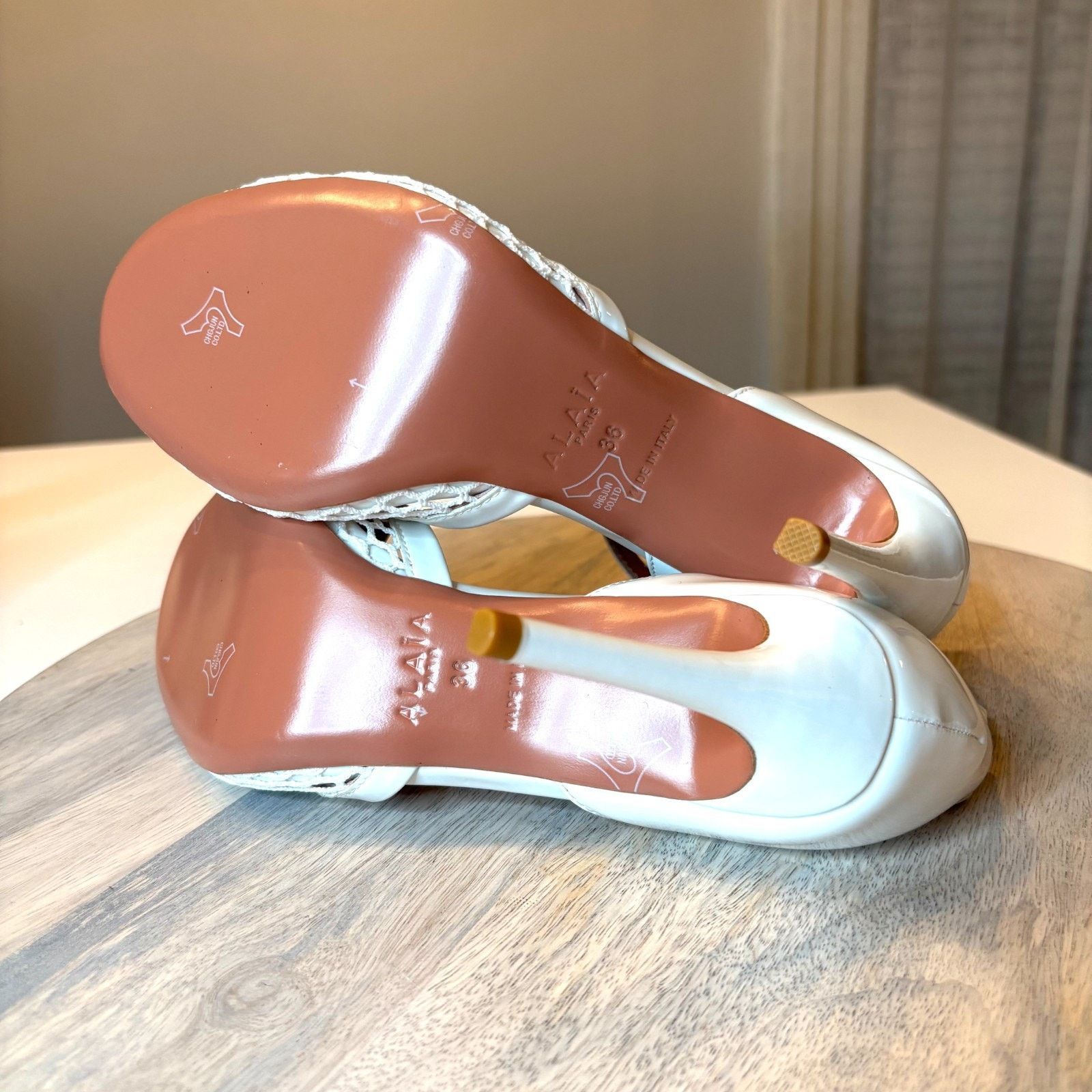 Alaia NEW Alaïa Ankle Strap Heels Pumps Italy EU 36 US Size 5.5 Size US 5.5 / IT 35.5 - 8 Thumbnail