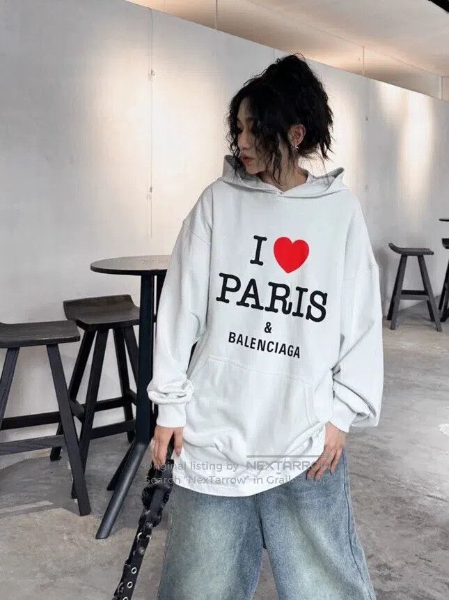 Balenciaga Balenciaga Cola Graffiti Paris Hoodie Size US S / EU 44-46 / 1 - 1 Thumbnail