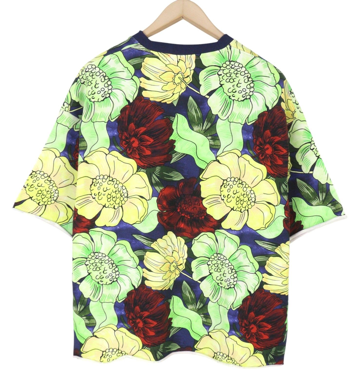 Scotch & Soda 2XL Colourful Floral Crew Thick T-Shirt 89105 Size US XXL / EU 58 / 5 - 4 Thumbnail