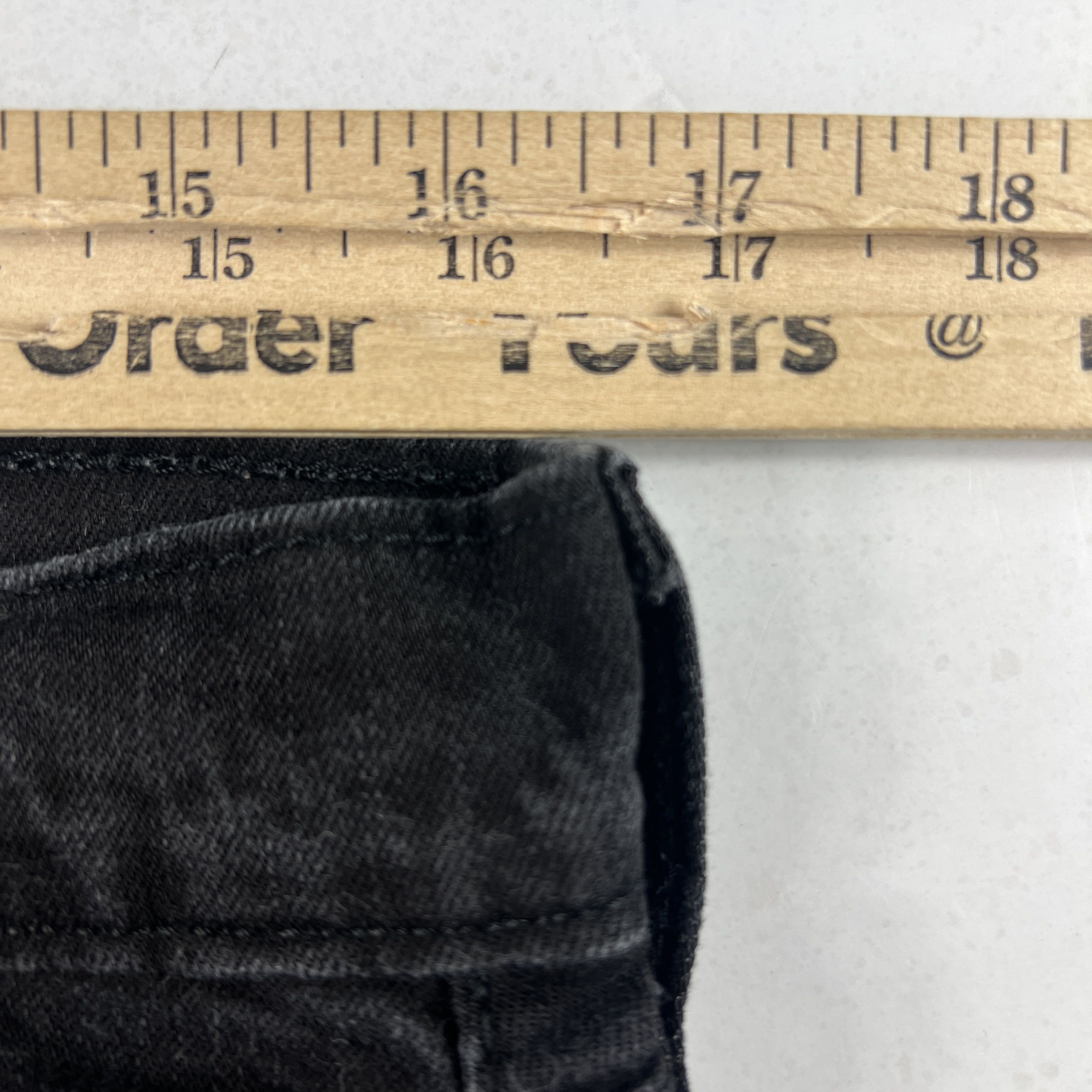 Levi's Levi's Jean Shorts 505 Cut Off Raw Hem Stretch Denim Jorts Size US 33 - 19 Thumbnail