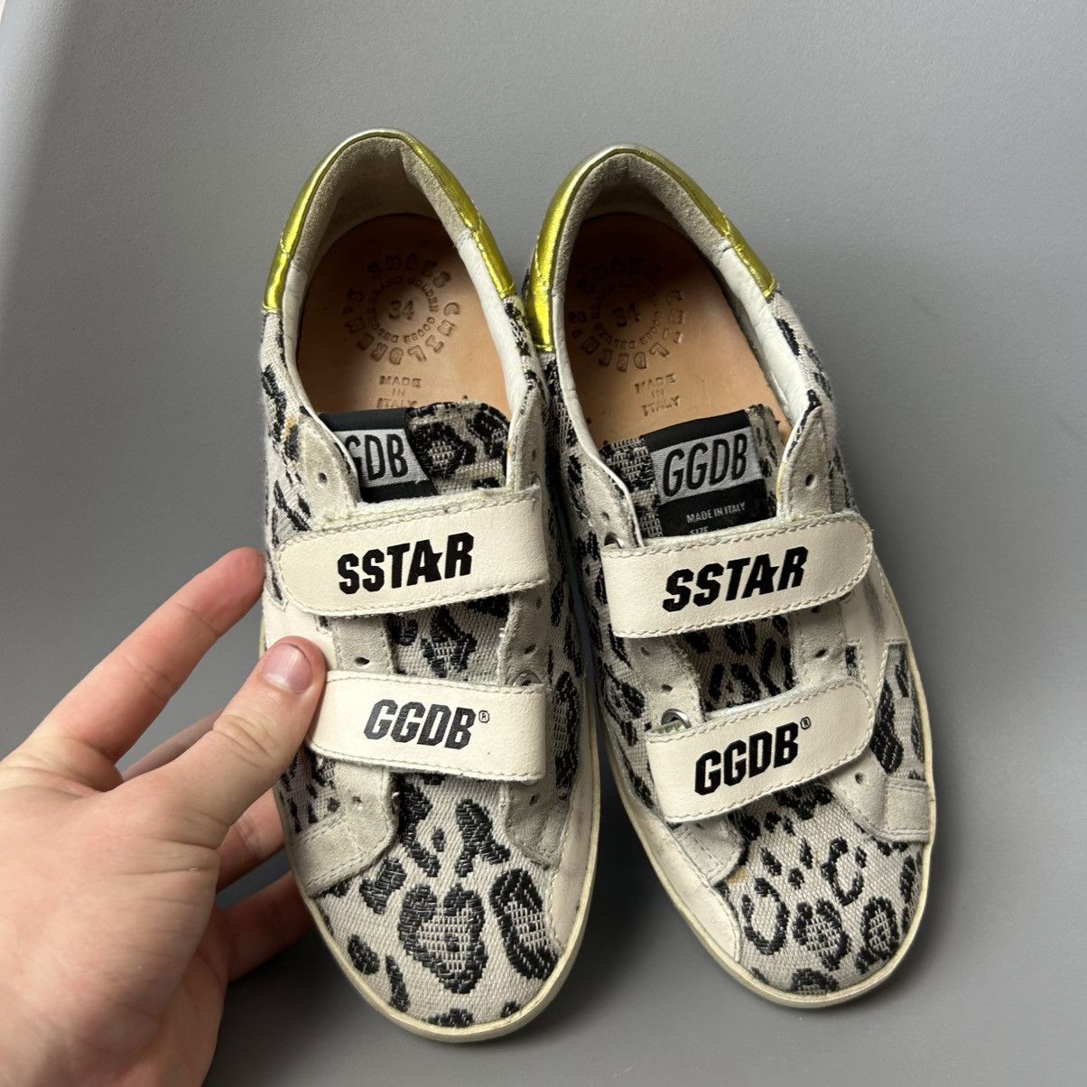Golden Goose Womens Golden Goose Skateboard Y2k Style shoes Size US 5 / IT 35 - 3 Thumbnail