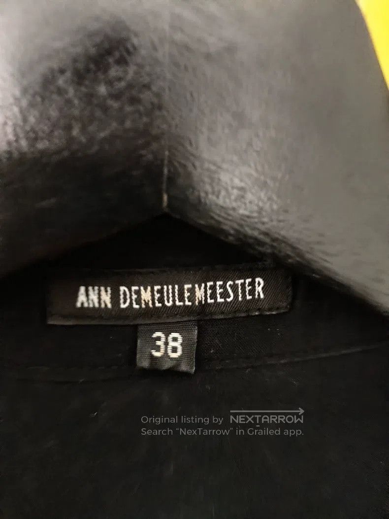 Ann Demeulemeester Ann Demeulemeester 38 cuts black shirt with a knife Size M / US 6-8 / IT 42-44 - 7 Thumbnail