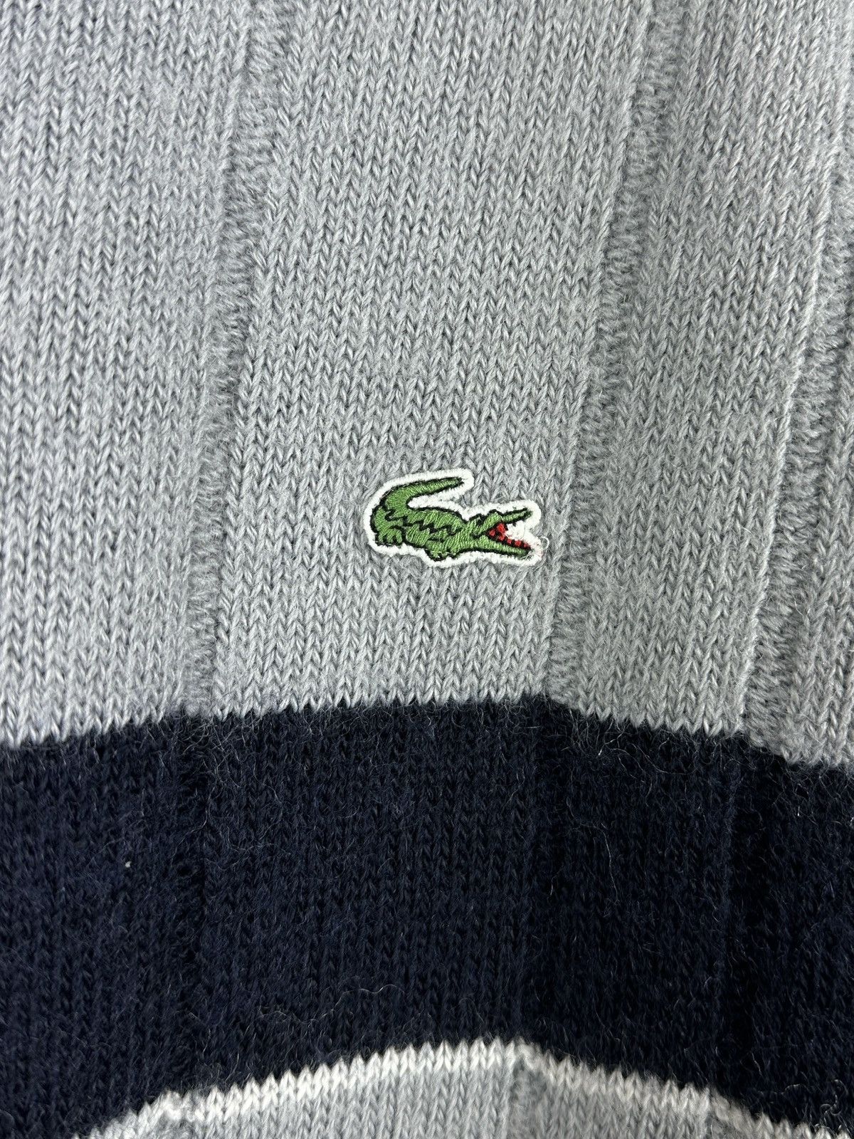Lacoste Vintage Y2K Lacoste Wool Knit Sweater Striped Men’s Size M Size US M / EU 48-50 / 2 - 5 Thumbnail
