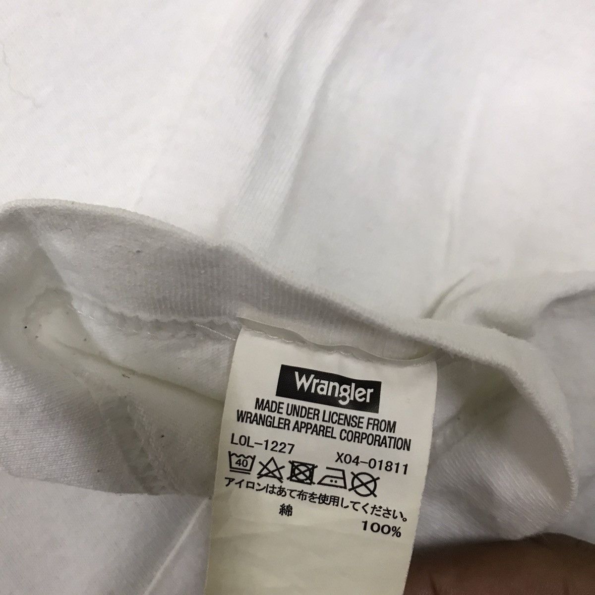 Japanese Brand WRANGLER BOX LOGO CAMO TSHIRT Size US S / EU 44-46 / 1 - 11 Thumbnail