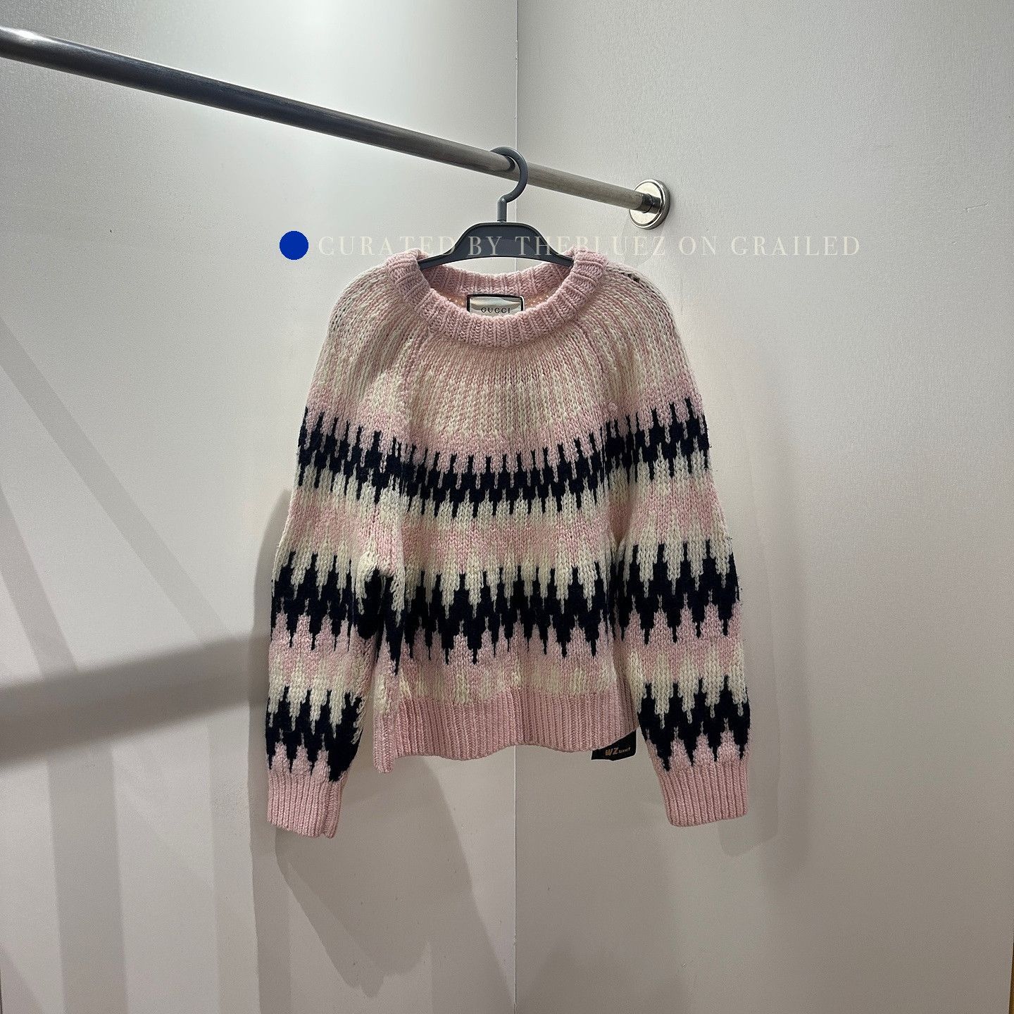 Gucci Cozy Pink Wool Sweater in Size S Size US S / EU 44-46 / 1 - 1 Thumbnail
