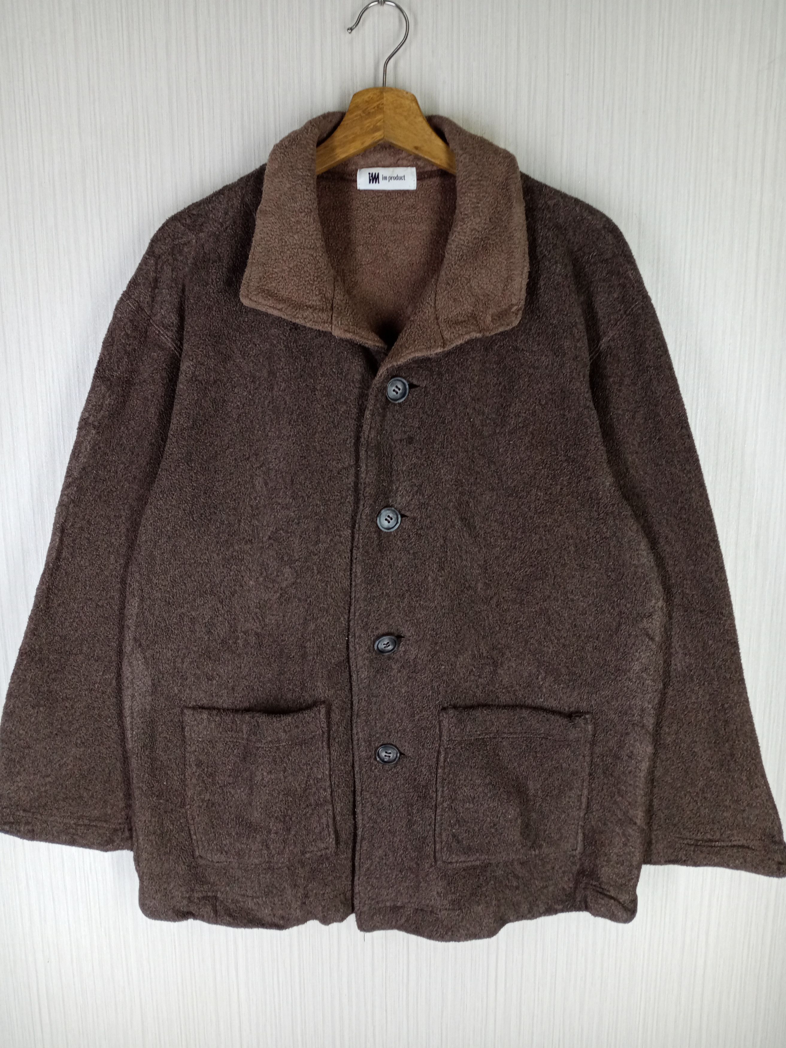 Issey Miyake Vintage Issey Miyake IM Product Double Pocket Fleece Jacket Size US L / EU 52-54 / 3 - 1 Thumbnail