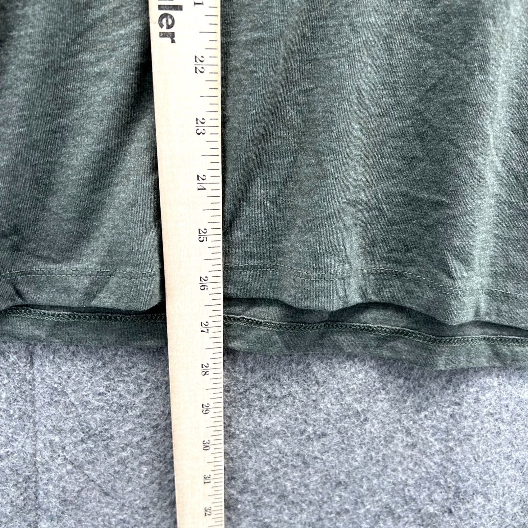Eddie Bauer VINTAGE? No — Eddie Bauer Shirt Womens XL Green Long Sleeve V-Neck Heather Pullover Fleece Size XL / US 12-14 / IT 48-50 - 4 Thumbnail