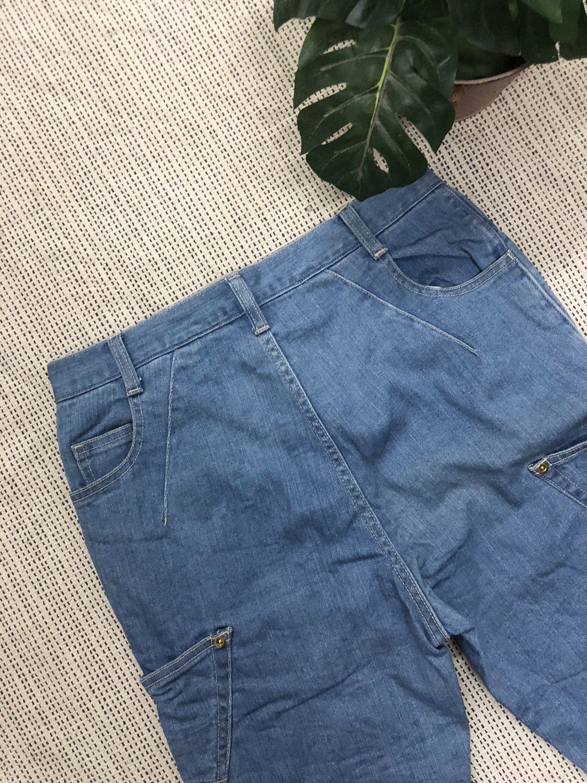 Issey Miyake × Japanese Brand × mercibeaucoup Mercibeaucoup Slim Straight Cut Denim w30 Size US 30 / EU 46 - 8 Thumbnail