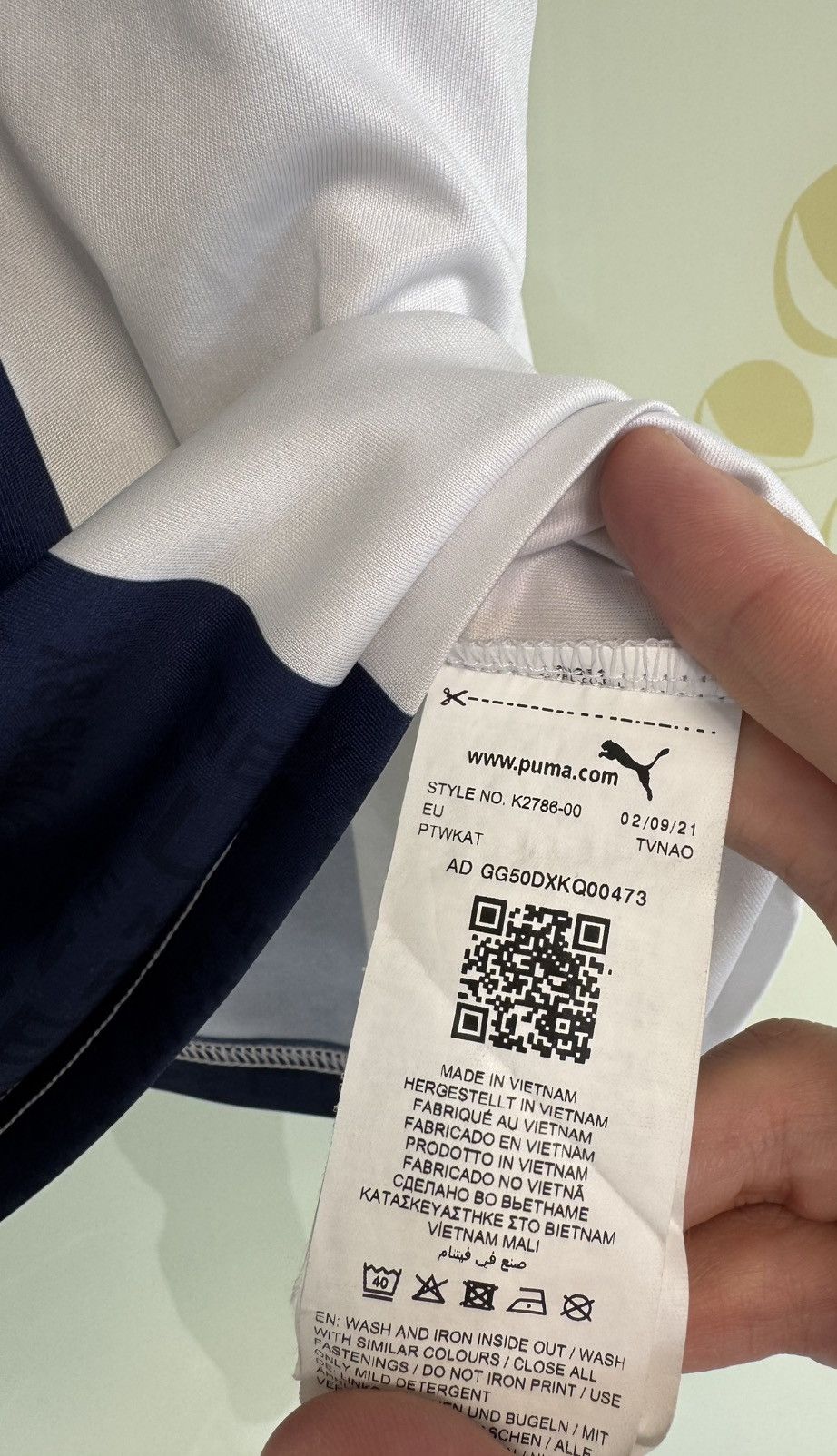 Puma Mowatt #27 West Bromwich Albion 2021-2022 Home Soccer Jersey Size US M / EU 48-50 / 2 - 19 Thumbnail