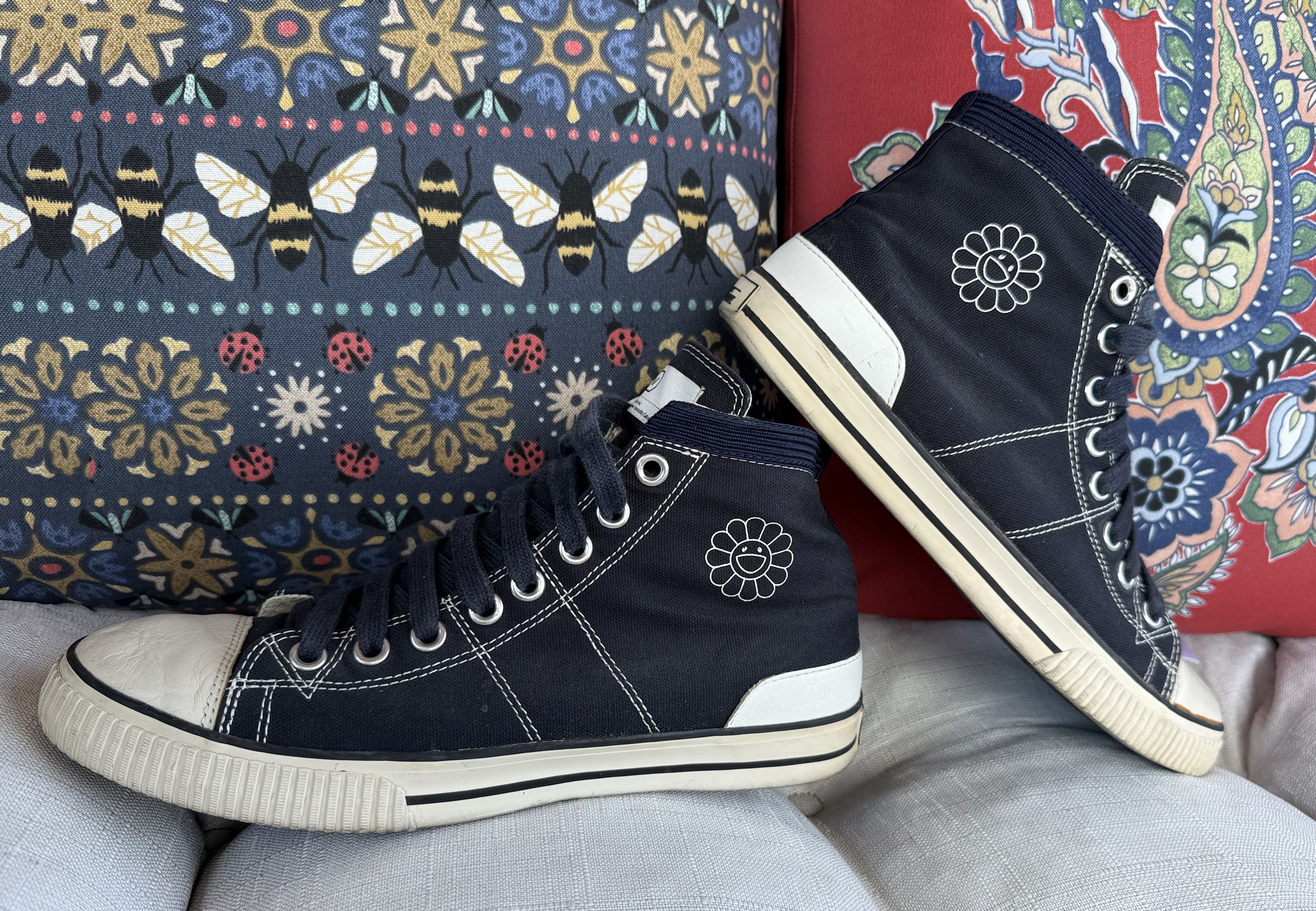 Fragment Design × Visvim visvim x Murakami FRAGMENT sneaker #175/300 Japan Size US 9 / EU 42 - 1 Thumbnail