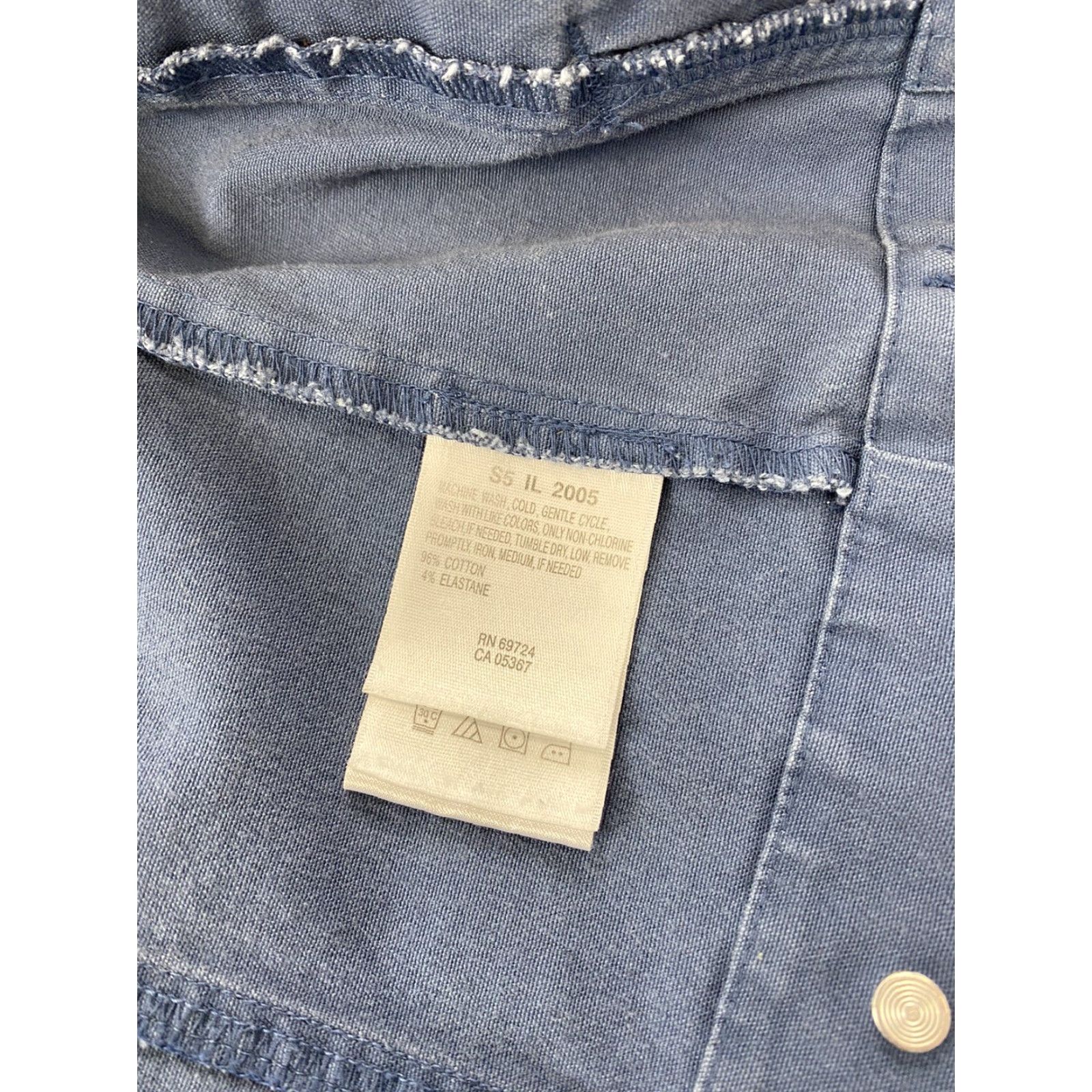 SOREL Sorel Jacket Womens Small Blue Light Weight Canvas Size S / US 4 / IT 40 - 4 Thumbnail