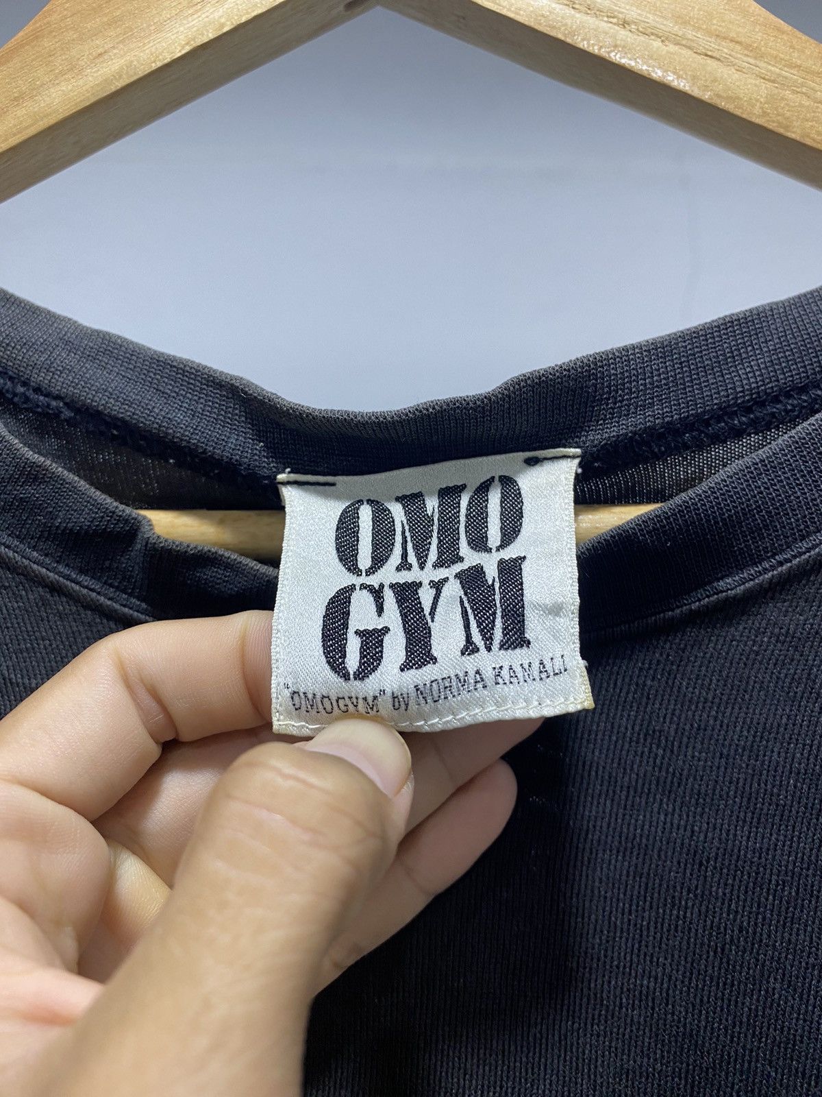 Designer × Japanese Brand Sick☠️ Norma Kamali ‘OMO GYM’ Tshirt Designer Japan Size US M / EU 48-50 / 2 - 4 Thumbnail