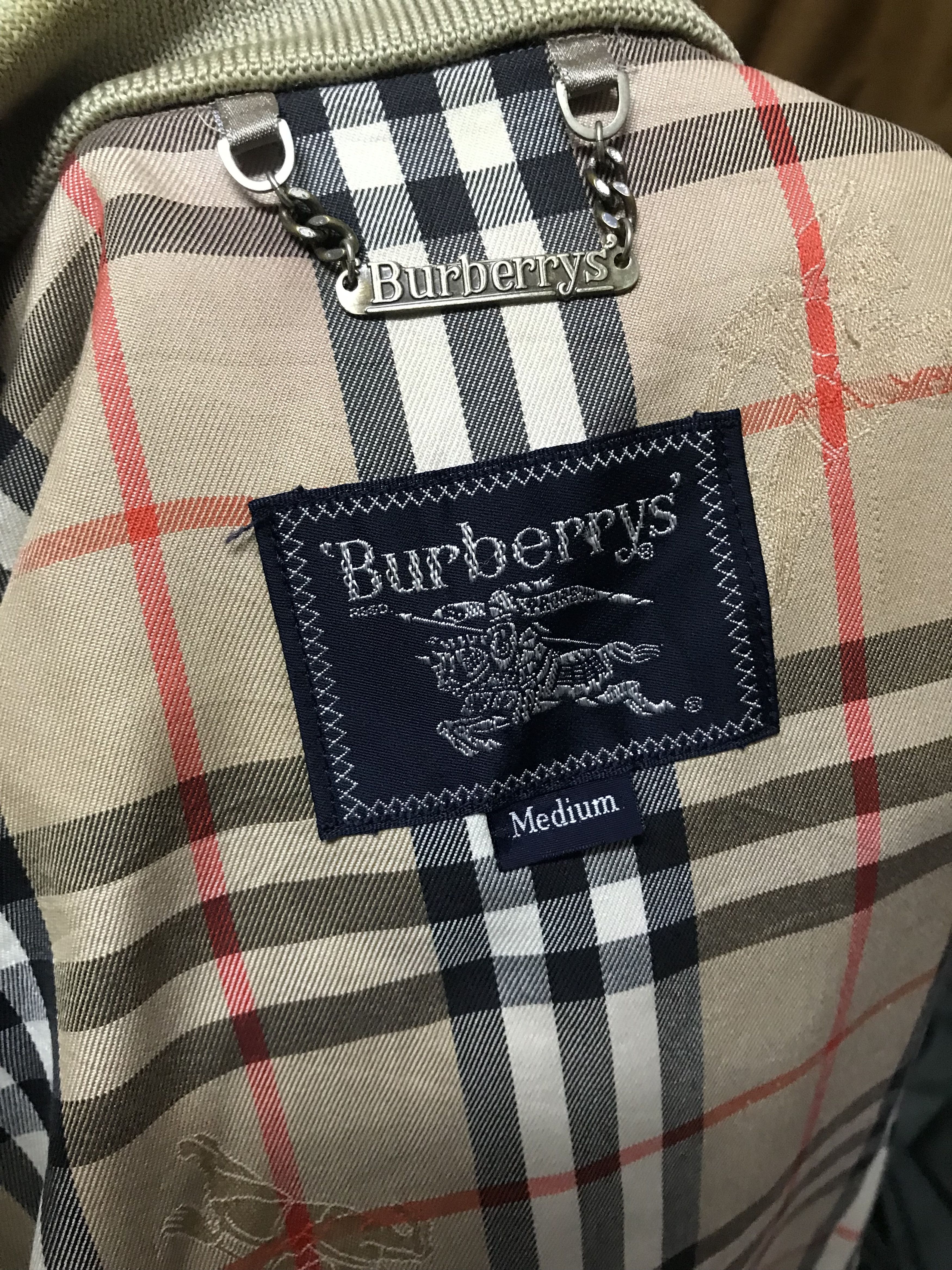 Burberry Vintage Burberry Harritong Jacket Size US M / EU 48-50 / 2 - 7 Thumbnail