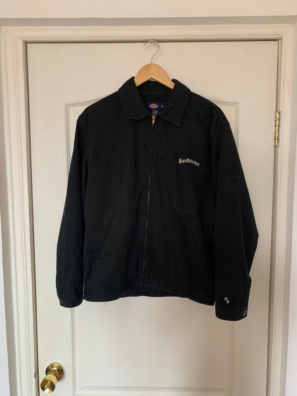 image of Dickies Gta San Andreas 2004 Jacket in Black, Men's (Size Medium)