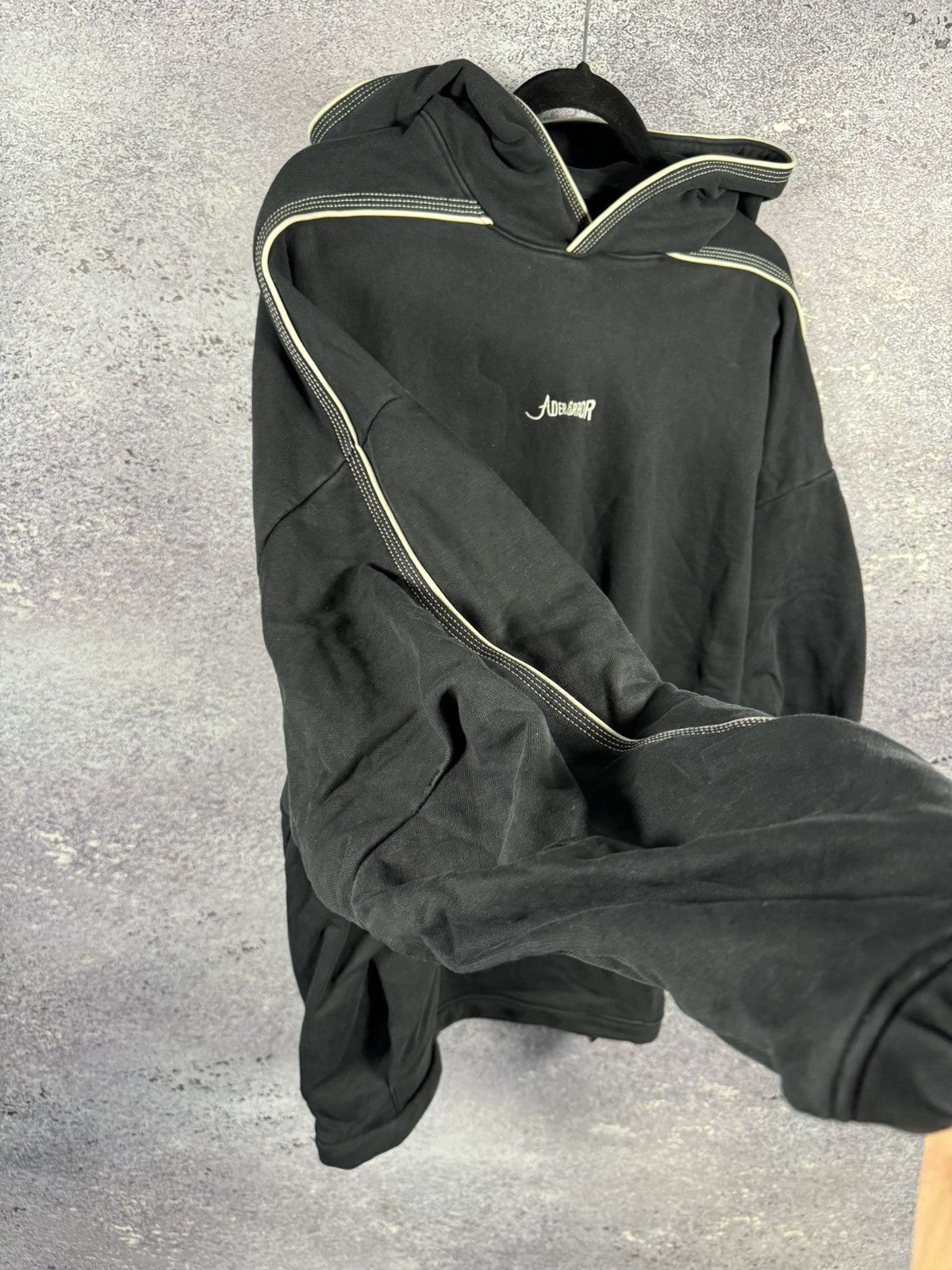 Ader Error ADER ERROR 22FW Black Top Hooded Streetwear Size A2 Size US M / EU 48-50 / 2 - 5 Thumbnail