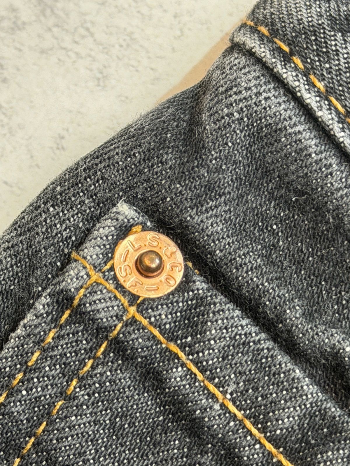 Levi's Vintage Clothing Levi's 517 Bootcut Men's Gray Jeans Denim Grey Wash USA Size US 32 / EU 48 - 5 Thumbnail