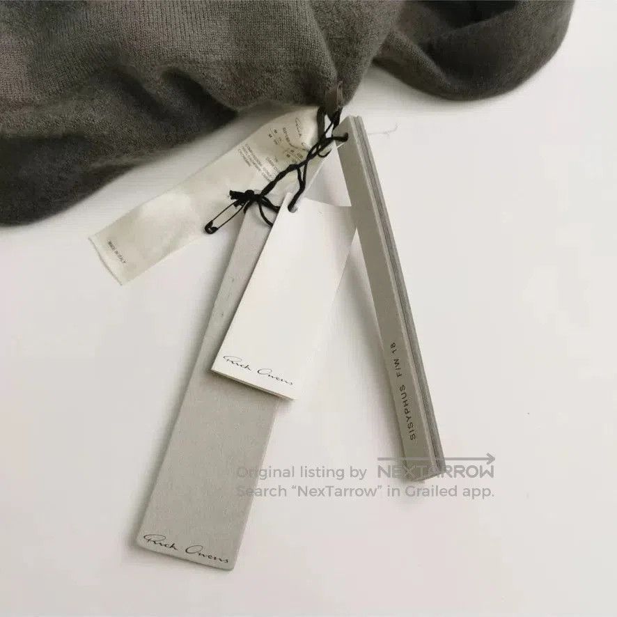 Rick Owens Rick Owens Cashmere Solid Belted Coat M. Size US M / EU 48-50 / 2 - 3 Thumbnail
