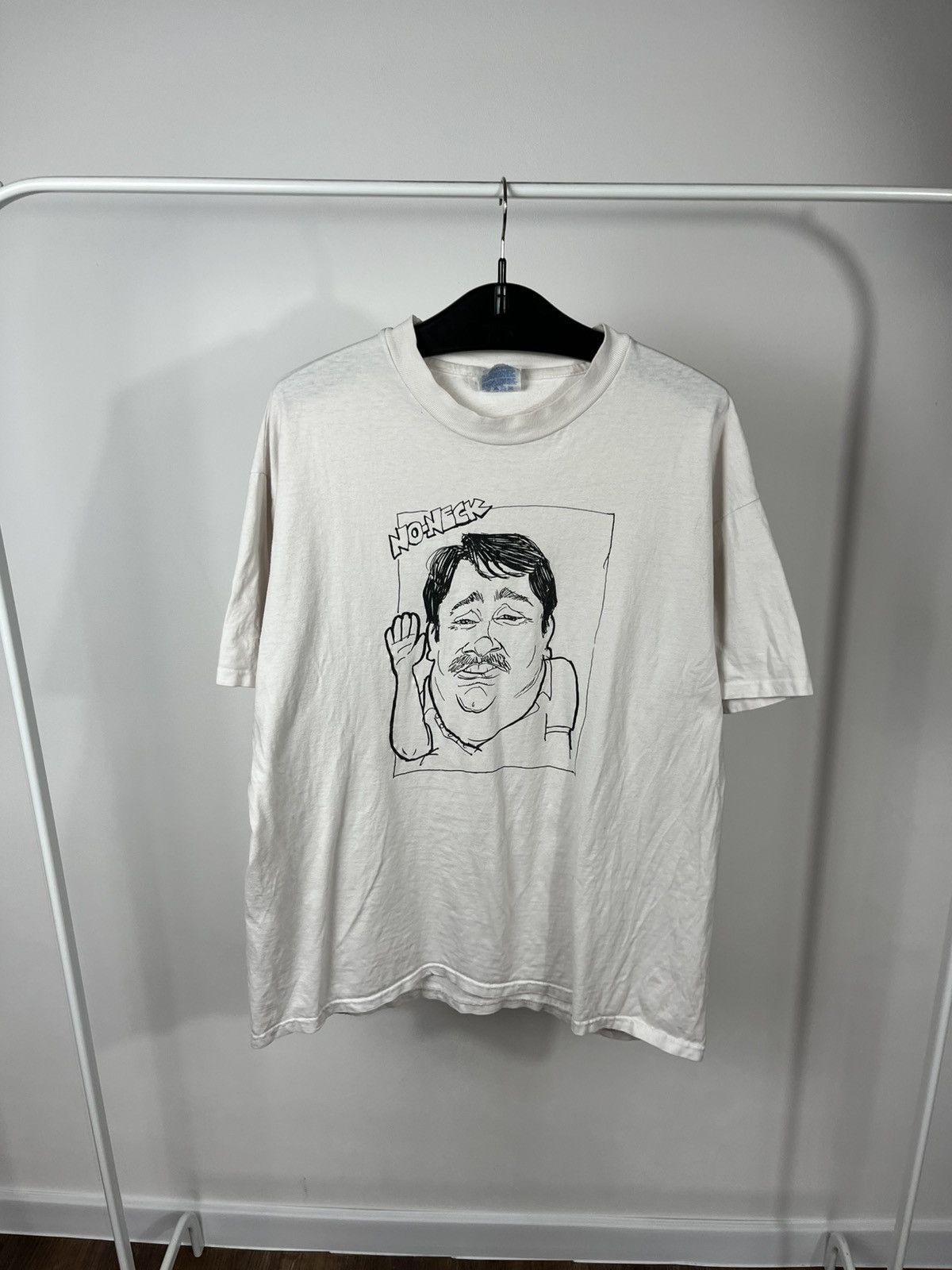 Other Vintage 90s Hanes Tee Made in USA XL Single Stitch Sleeve Size US XL / EU 56 / 4 - 2 Thumbnail