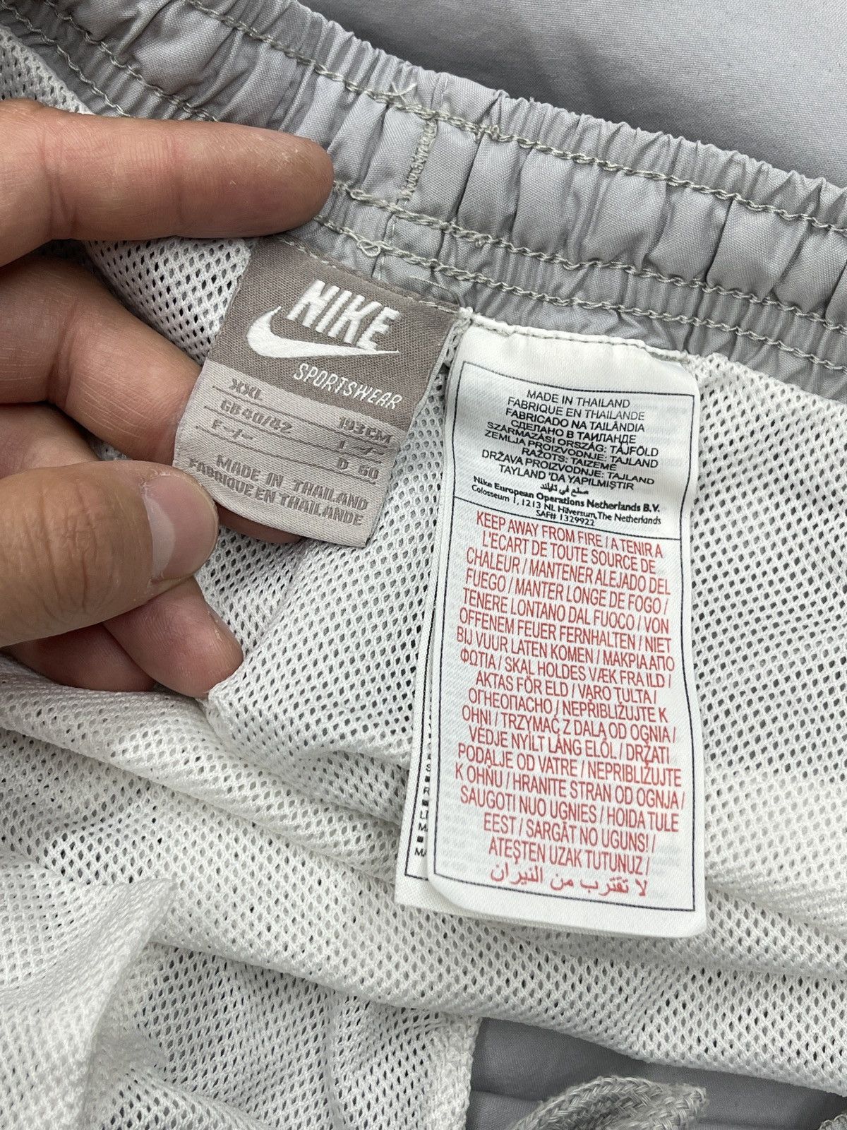 Nike Vintage Nike Sportswear Shorts Grey Drill Y2K ACG TN Size US 38 / EU 54 - 7 Thumbnail